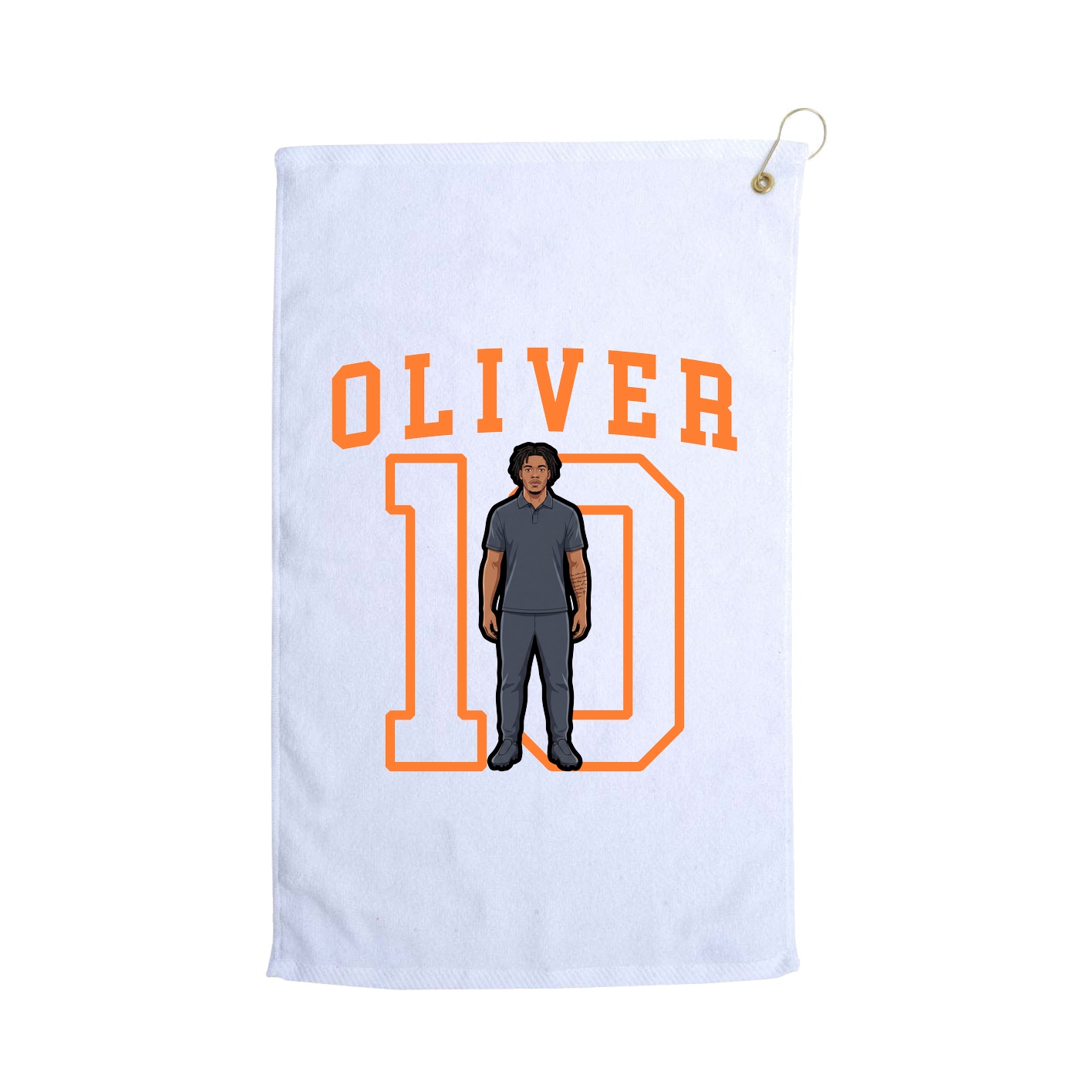 Golf Towel — Shirsey in White