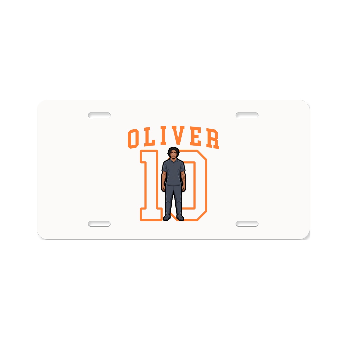 License Plate — Shirsey in Classic