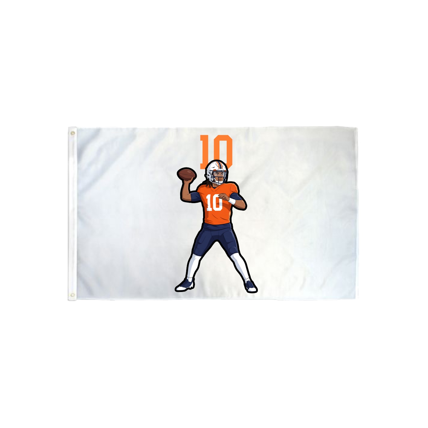 3x5 Flag — Number Top in Classic