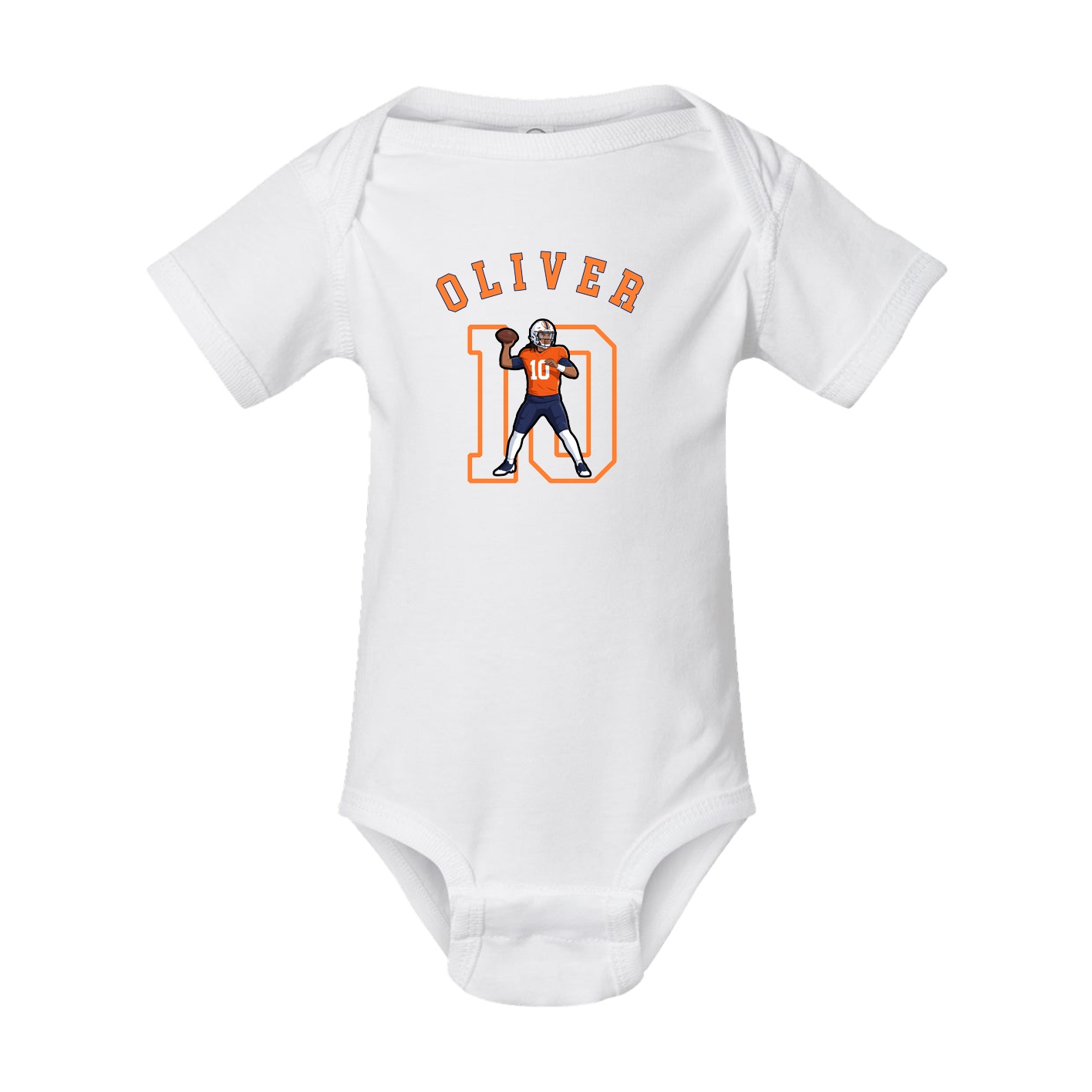 Baby Onesie — Shirsey Arch in White