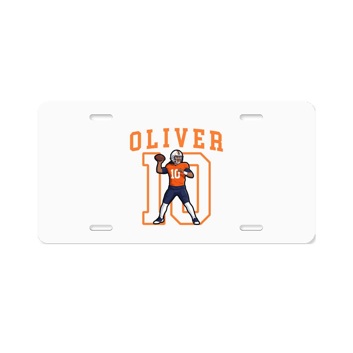 Aluminum License Plate