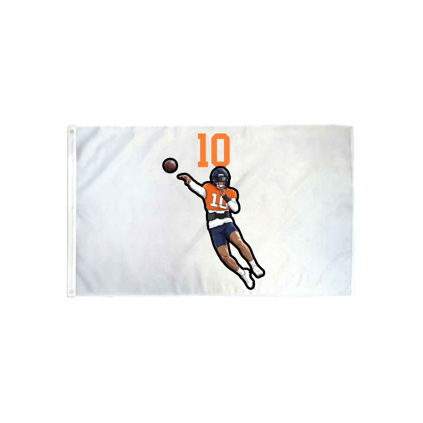 3x5 Flag — Number Top in Classic