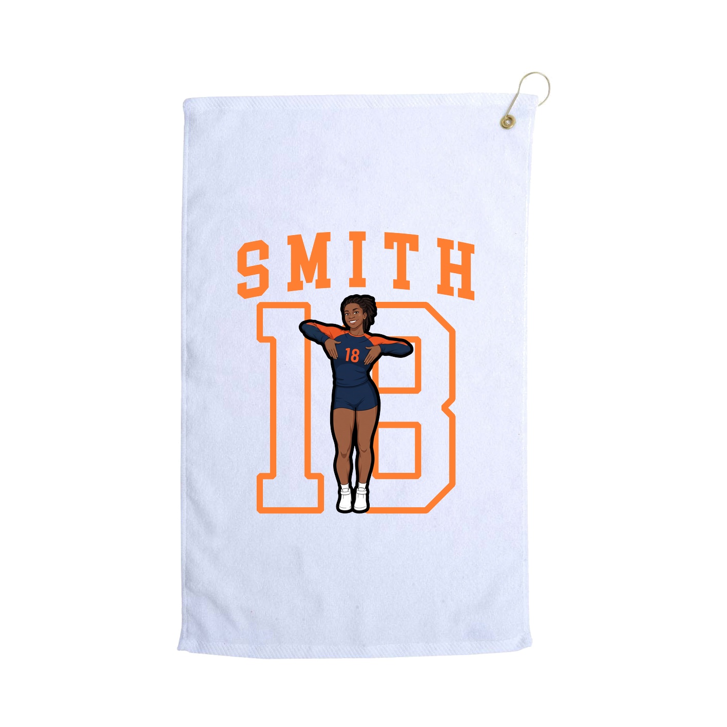 Golf Towel — Shirsey in White