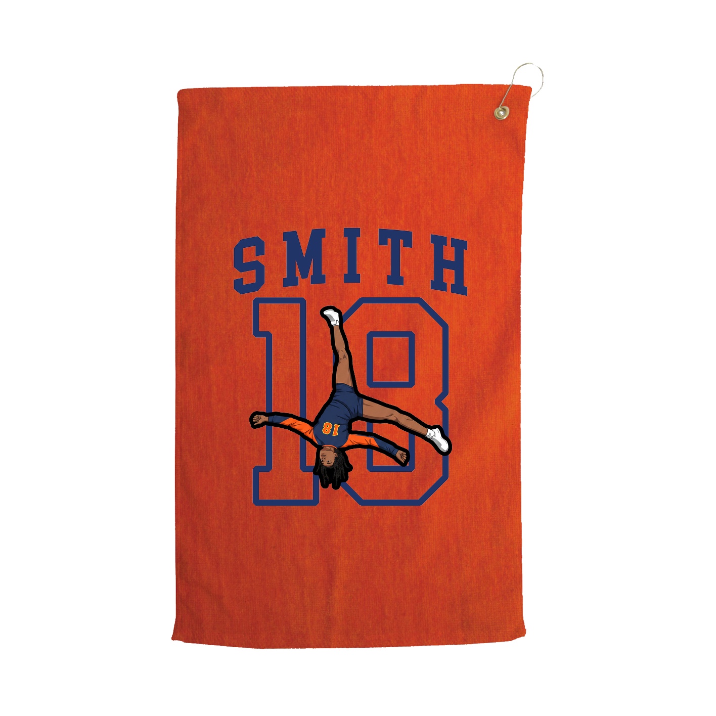 Golf Towel — Shirsey in Orange