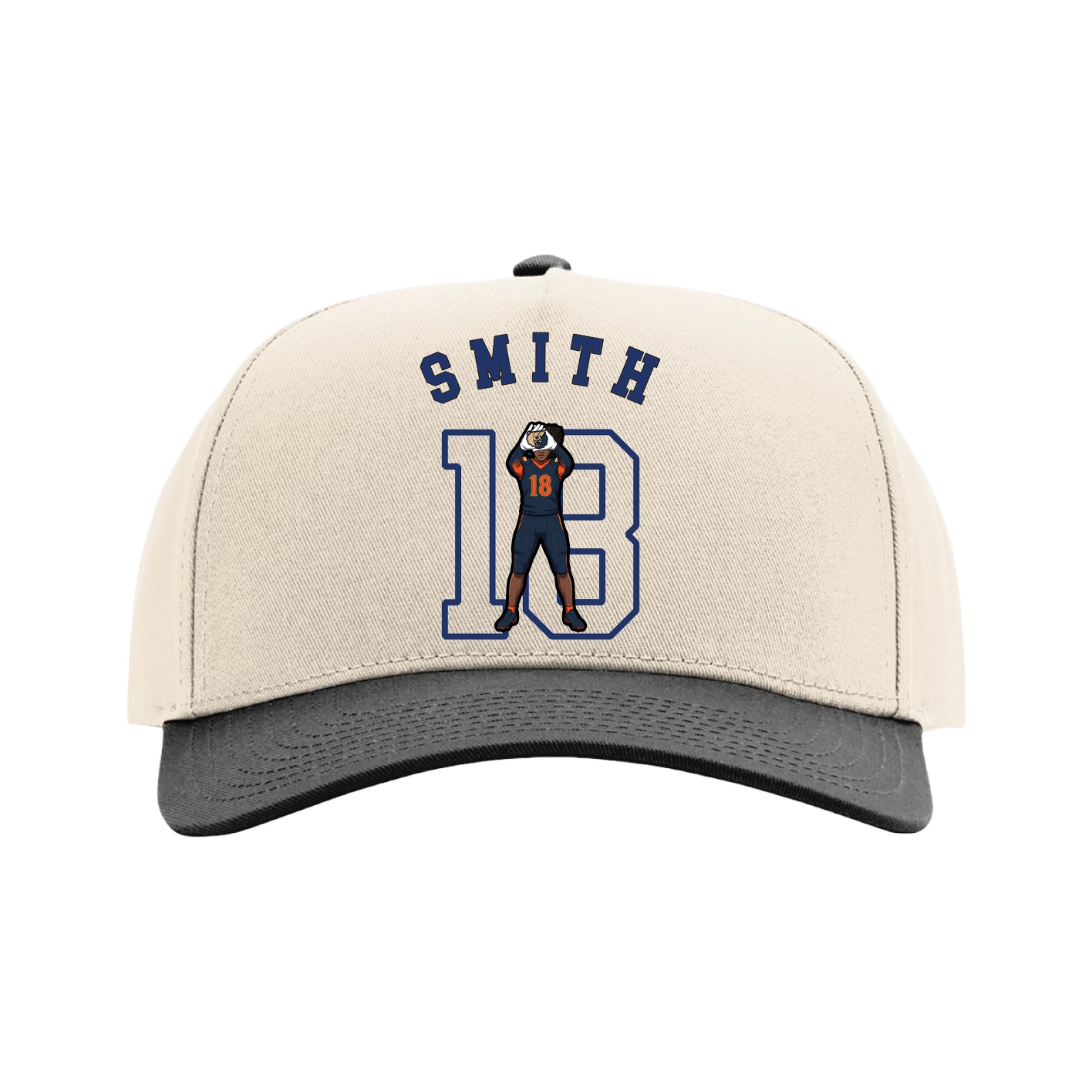 Full Fabric Five-Panel Champ Cap