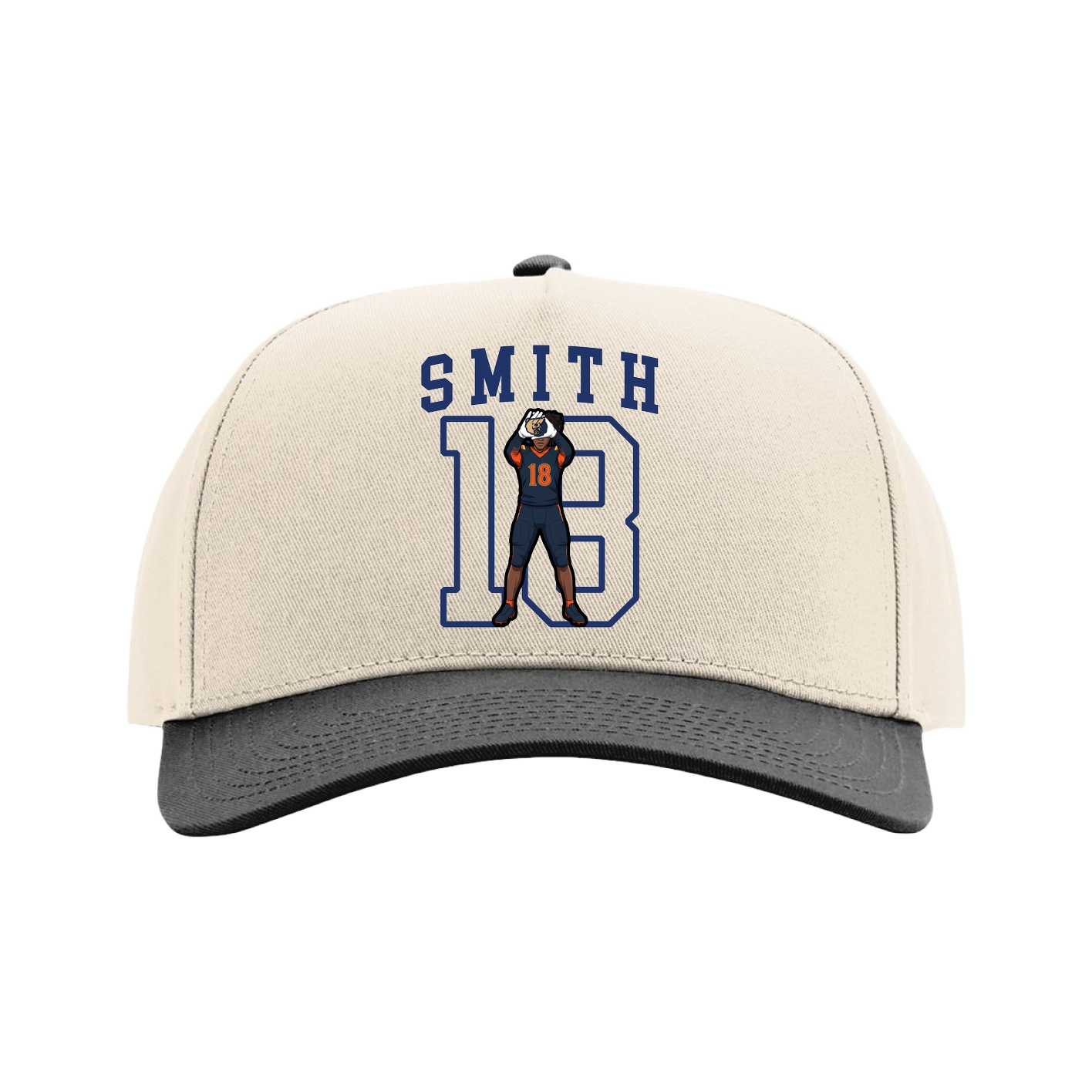 Full Fabric Five-Panel Champ Cap
