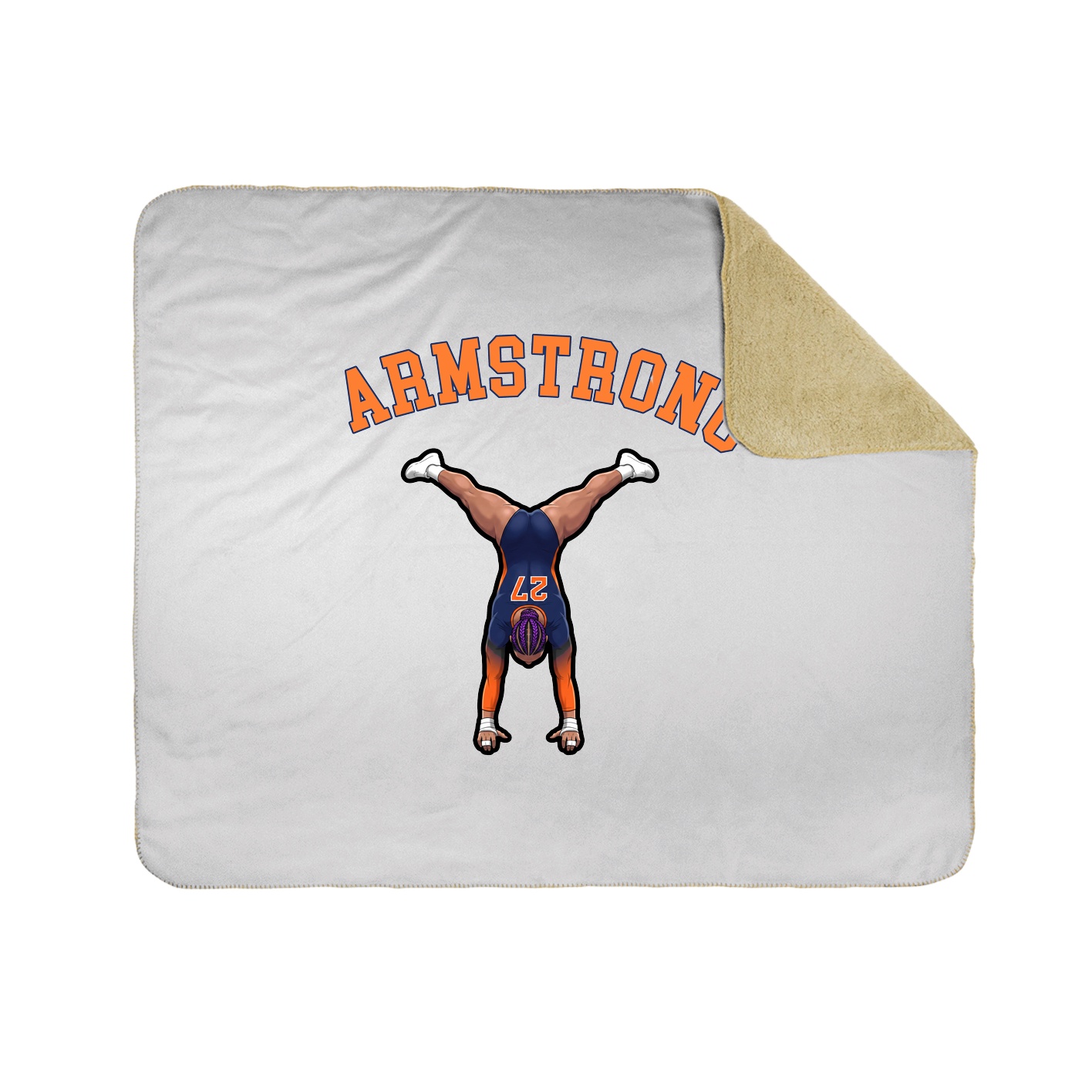 Throw Blanket — Shirsey Arch in White