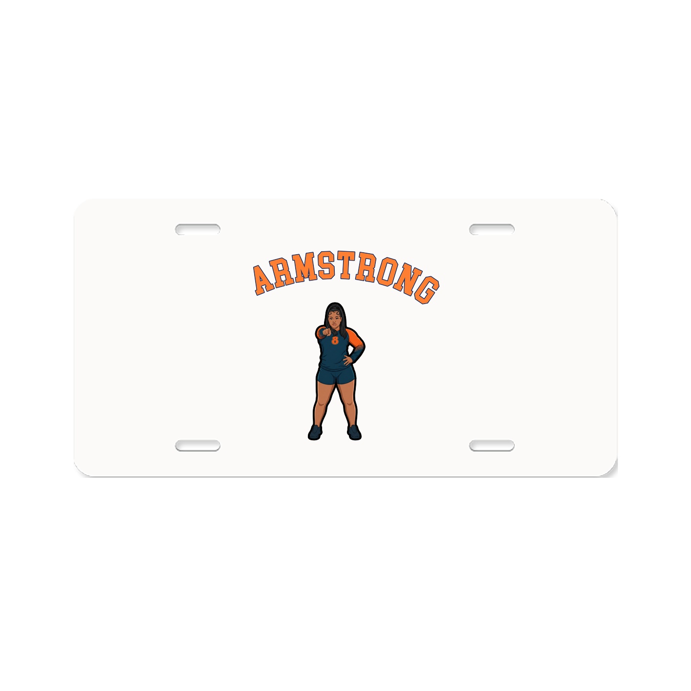 License Plate — Shirsey Arch in Classic