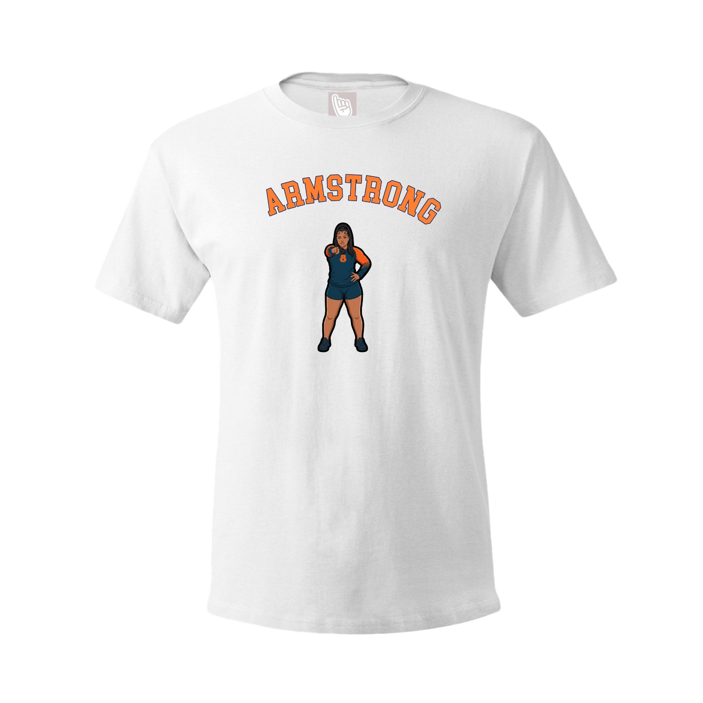 Youth Tee — Shirsey Arch in White