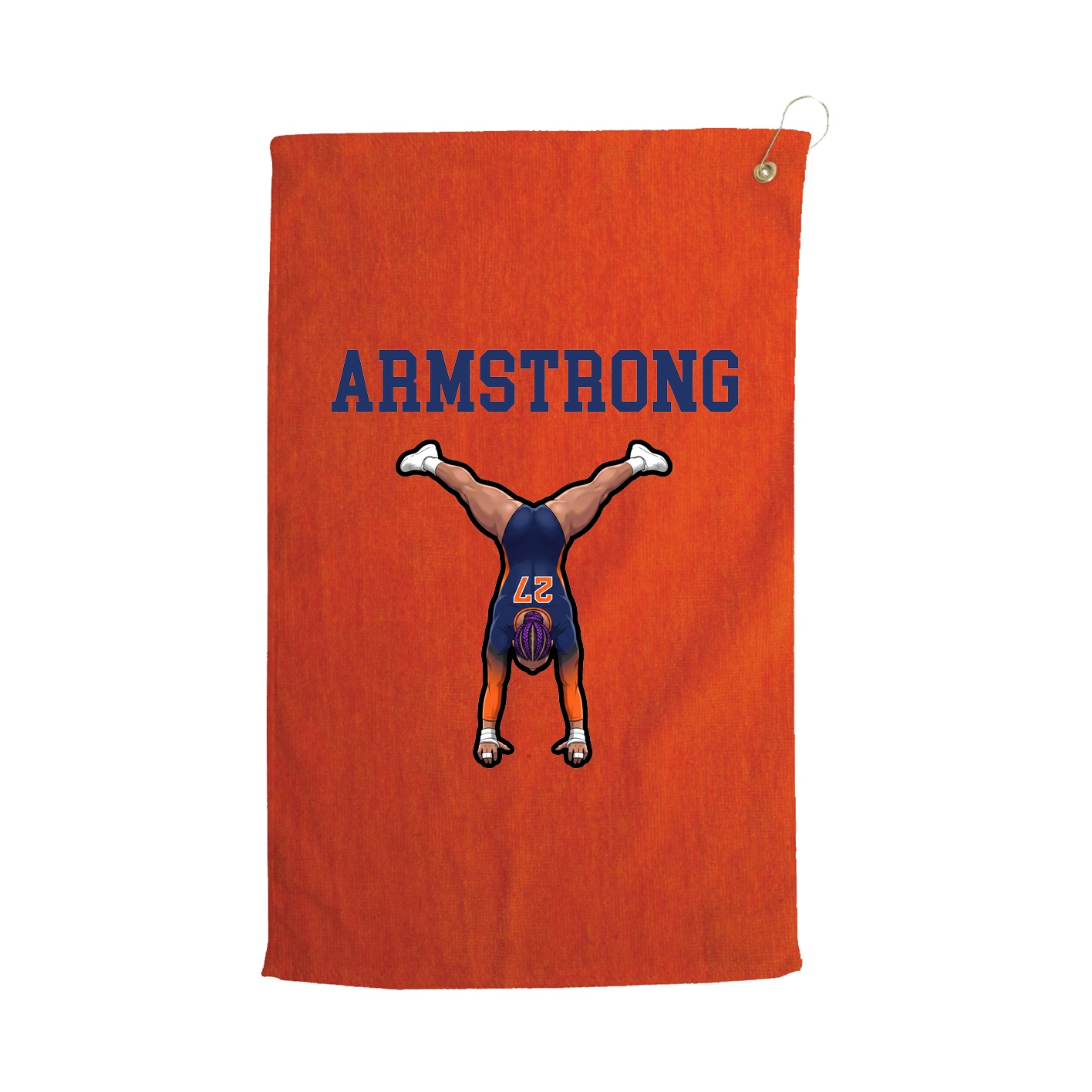 Golf Towel — Shirsey in Orange