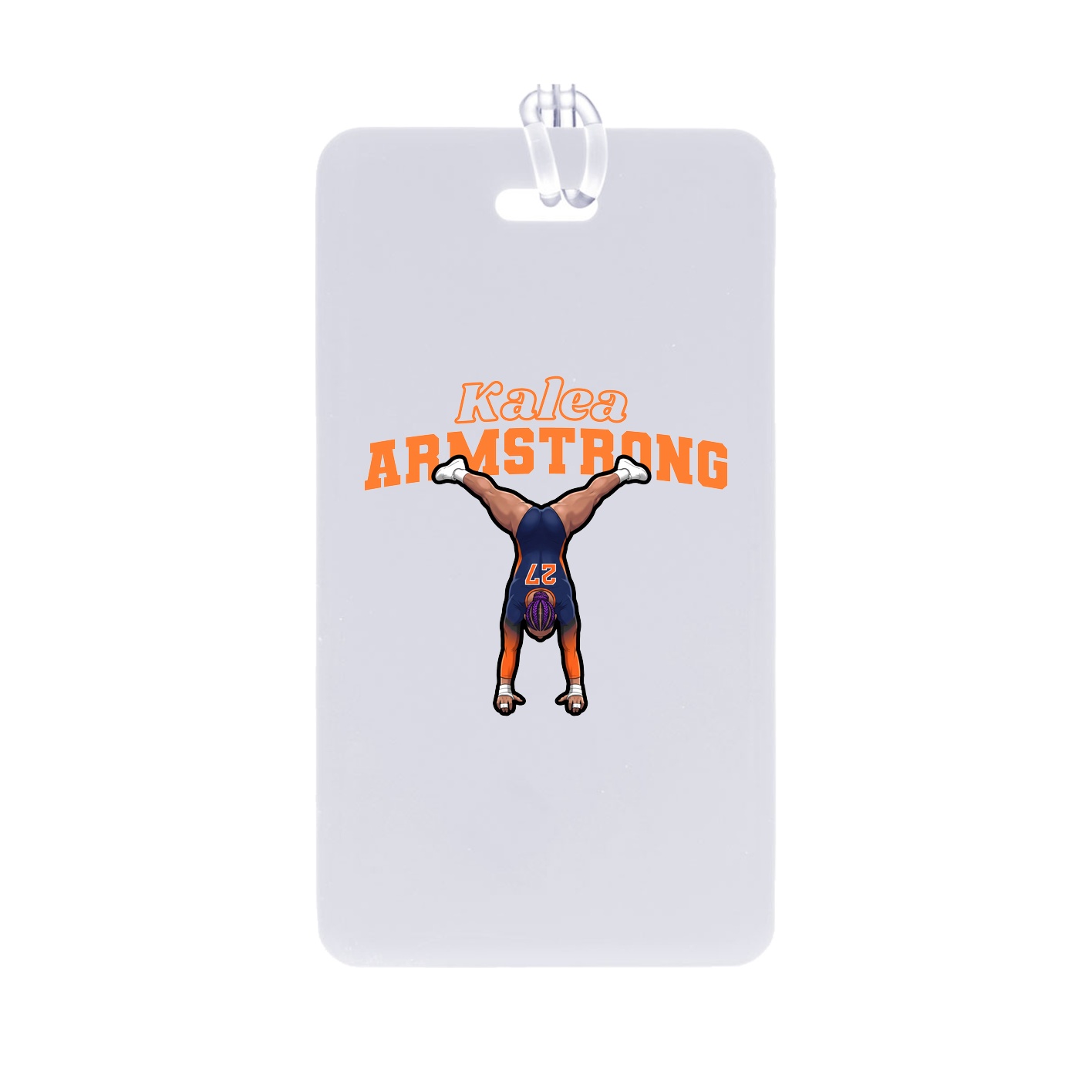 Bag Tag — Name Arch in Classic