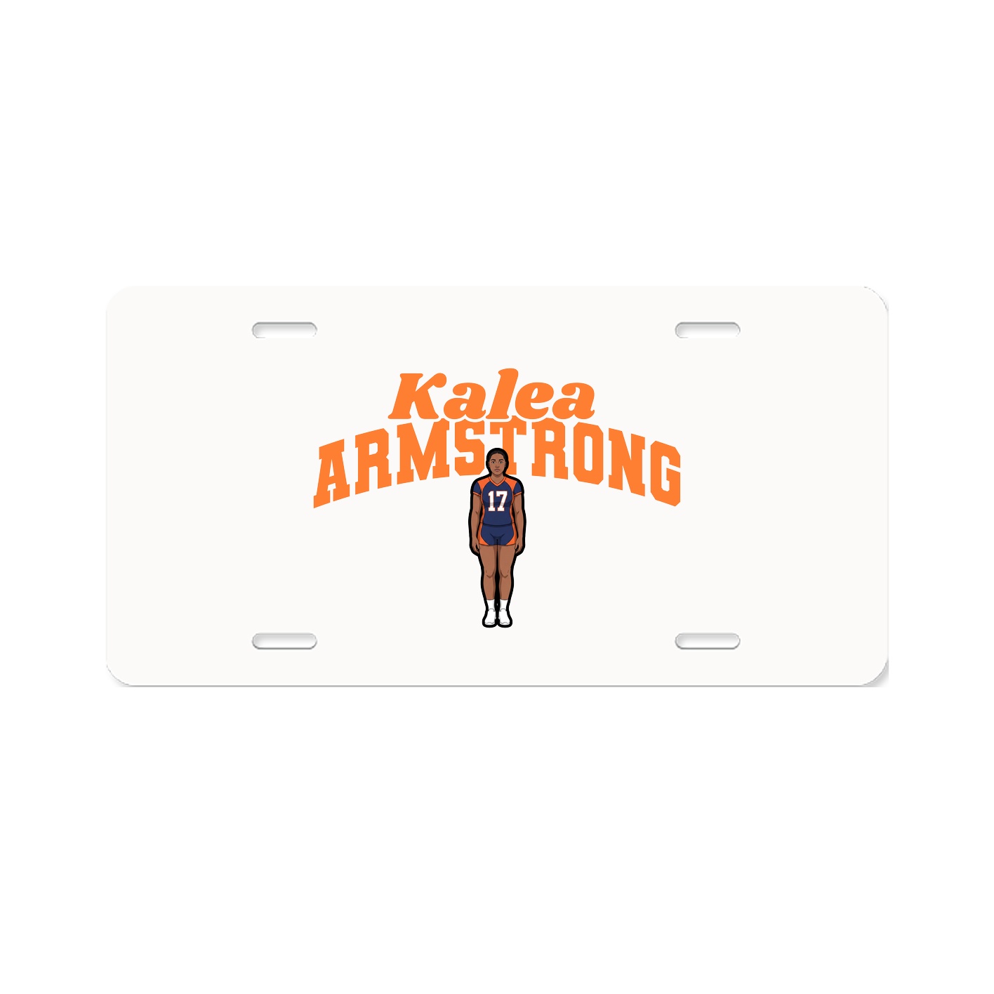 License Plate — Signature Arch in Classic