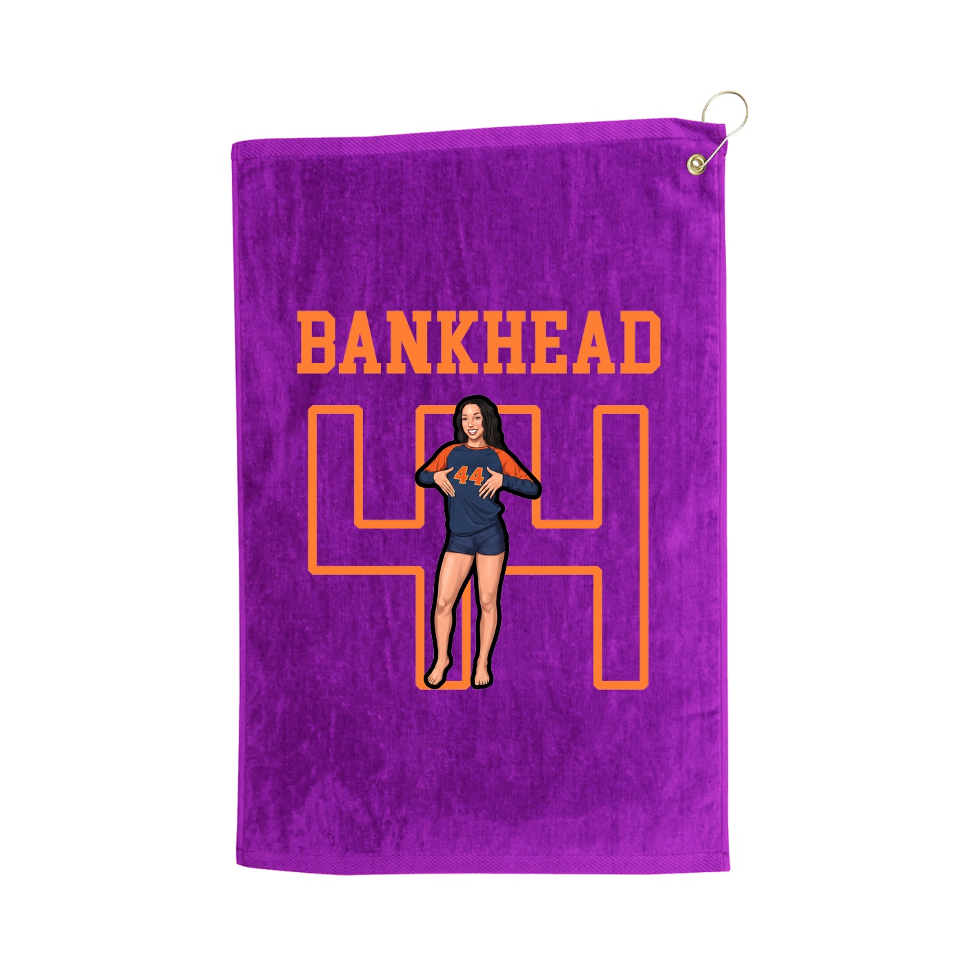 Golf Towel — Shirsey in Purple