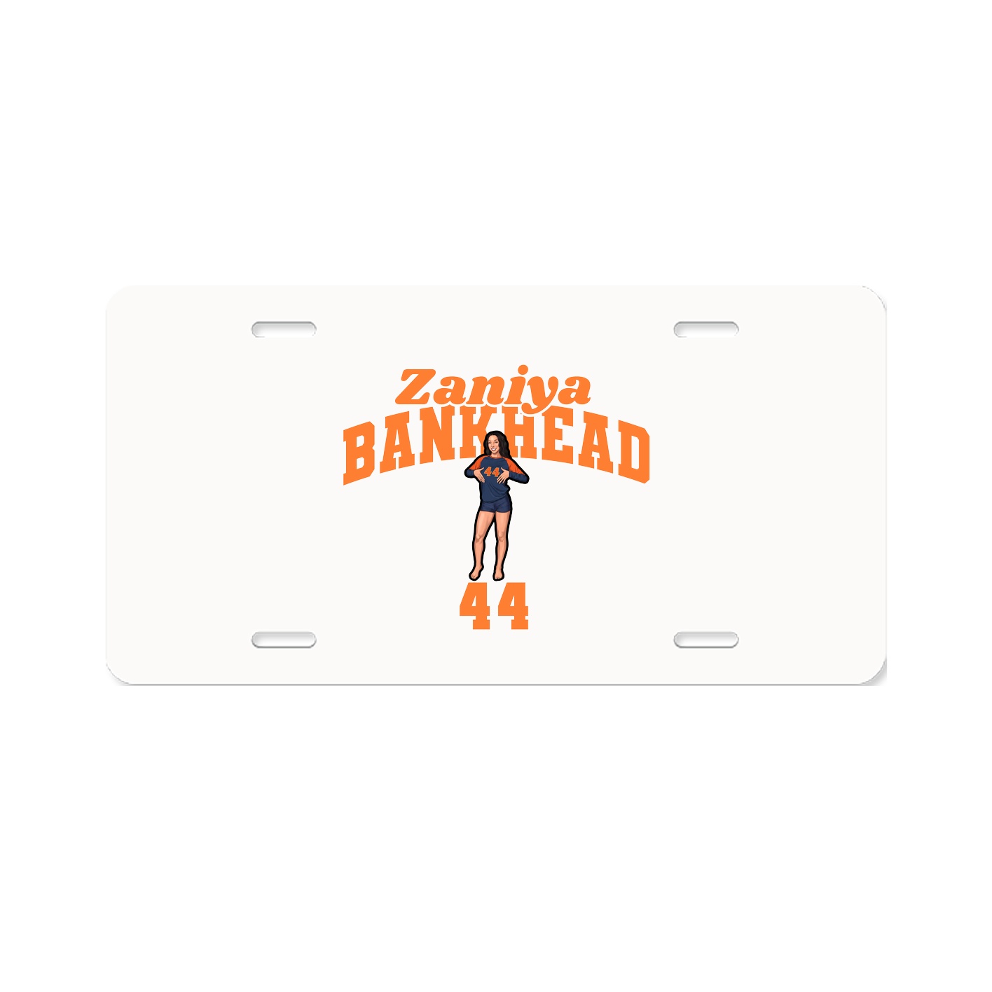 License Plate — Signature Arch in Classic