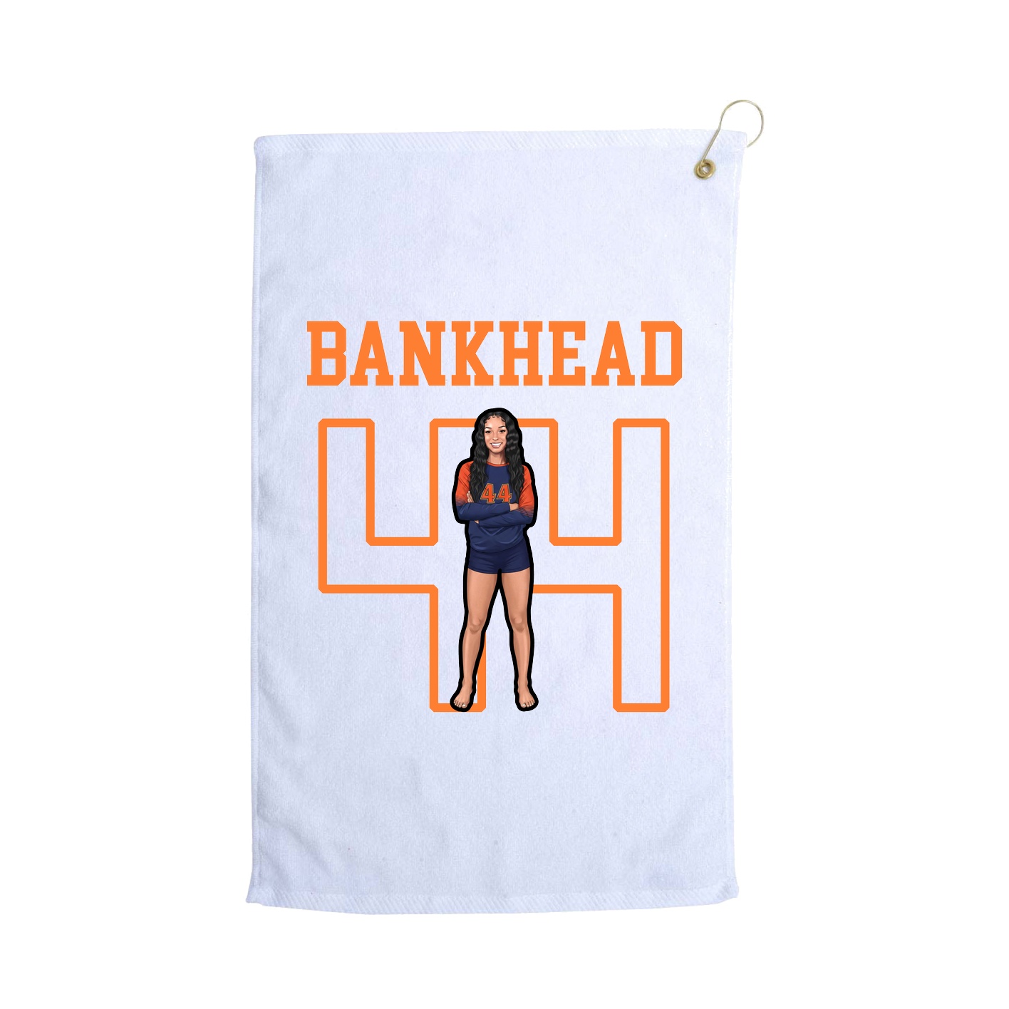 Golf Towel — Shirsey in White