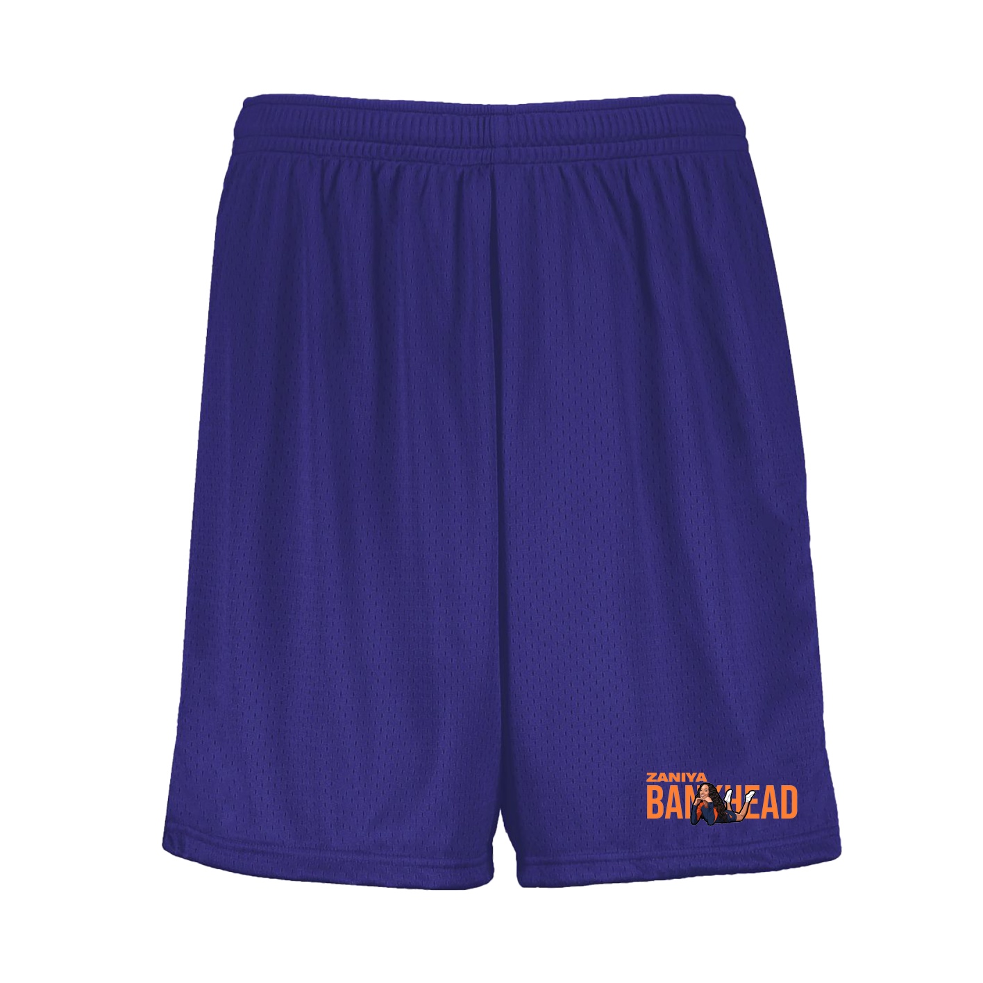 Shorts — Player Name in Purple