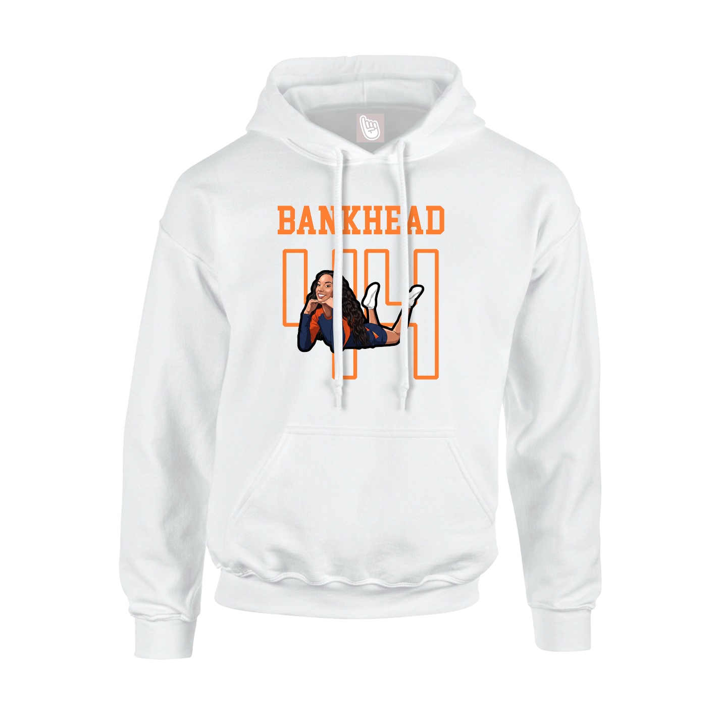 Youth Hoodie — Shirsey in White