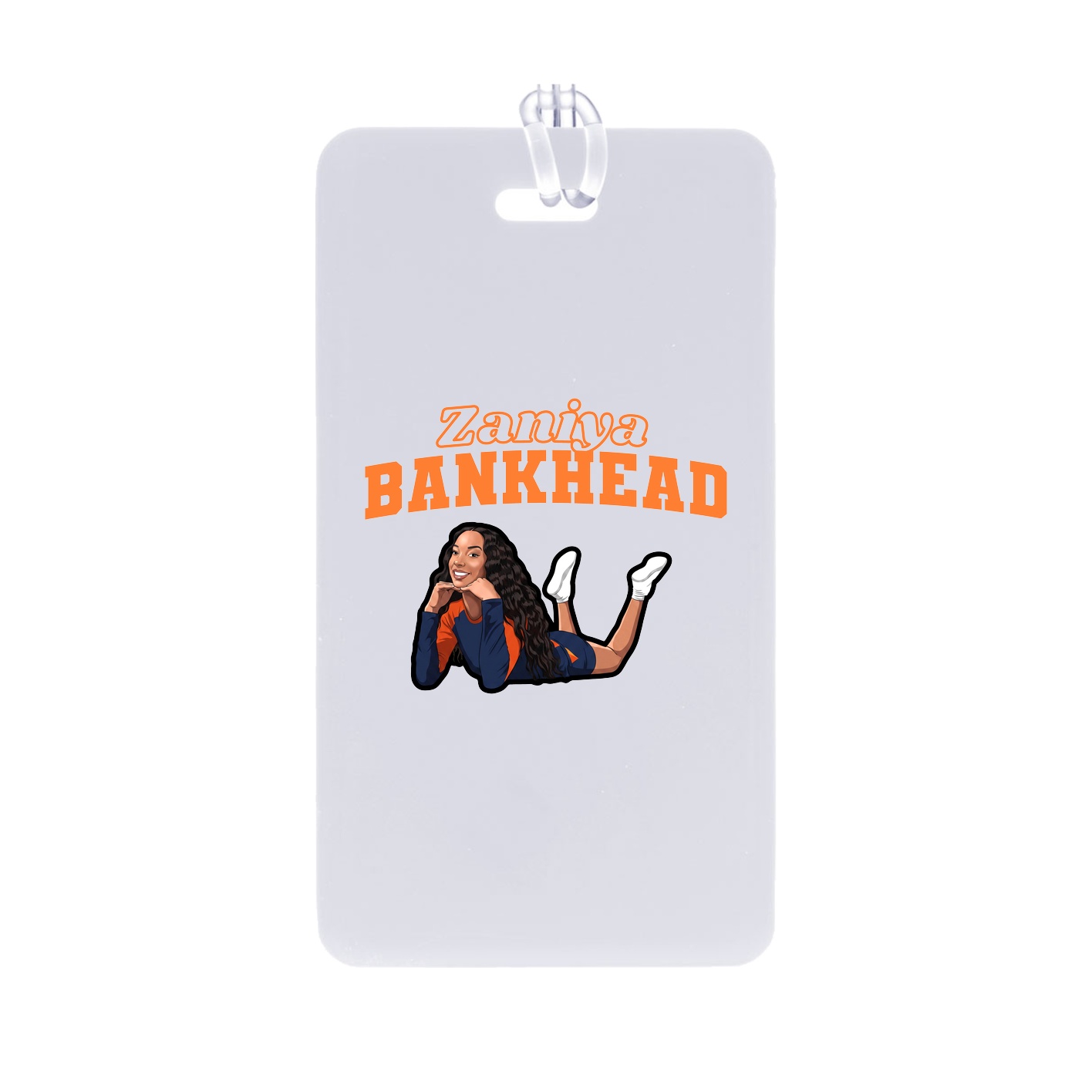 Bag Tag — Name Arch in Classic