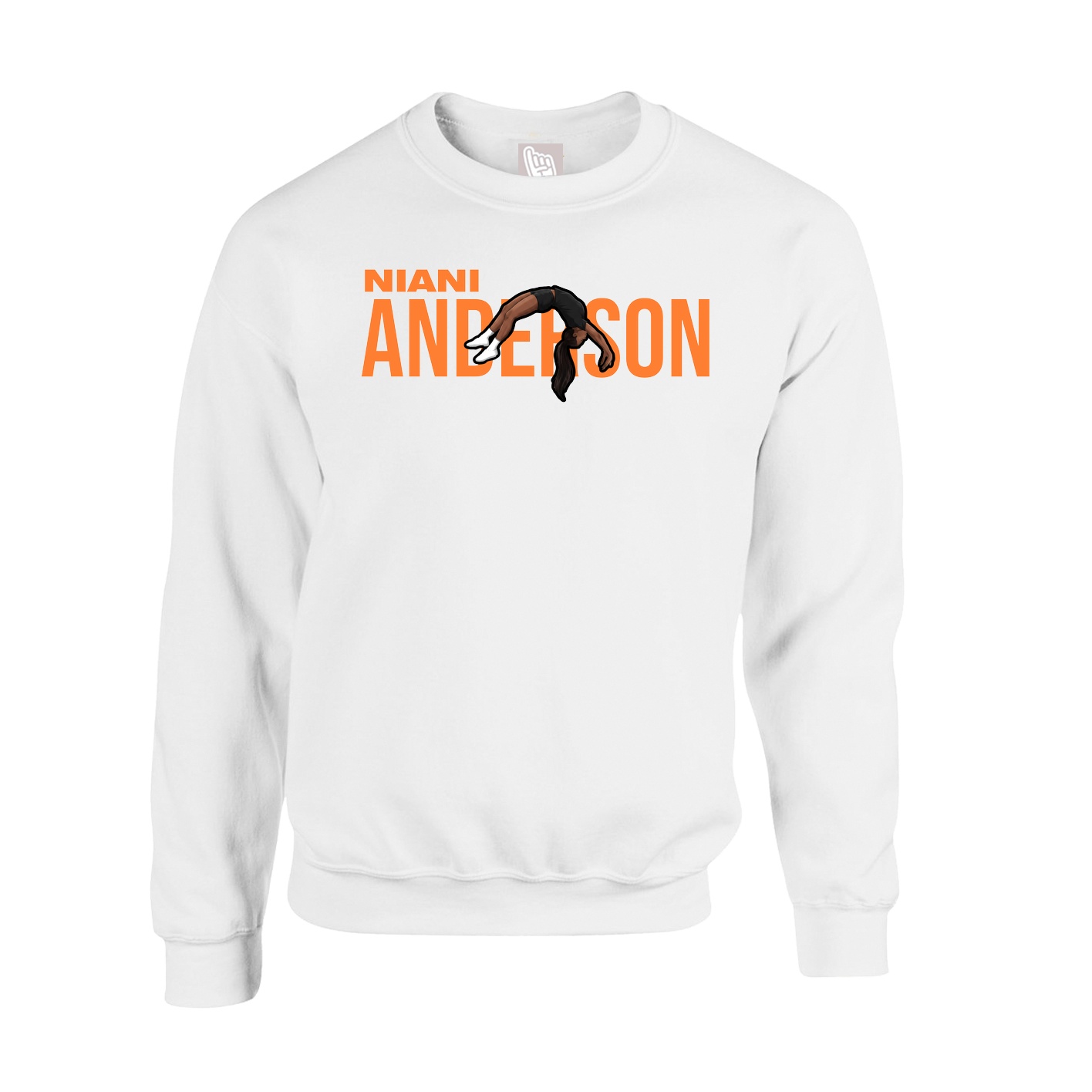 Fleece Crew — Player Name in White