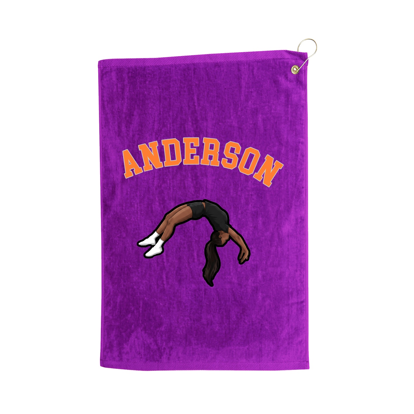 Golf Towel — Shirsey Arch in Purple