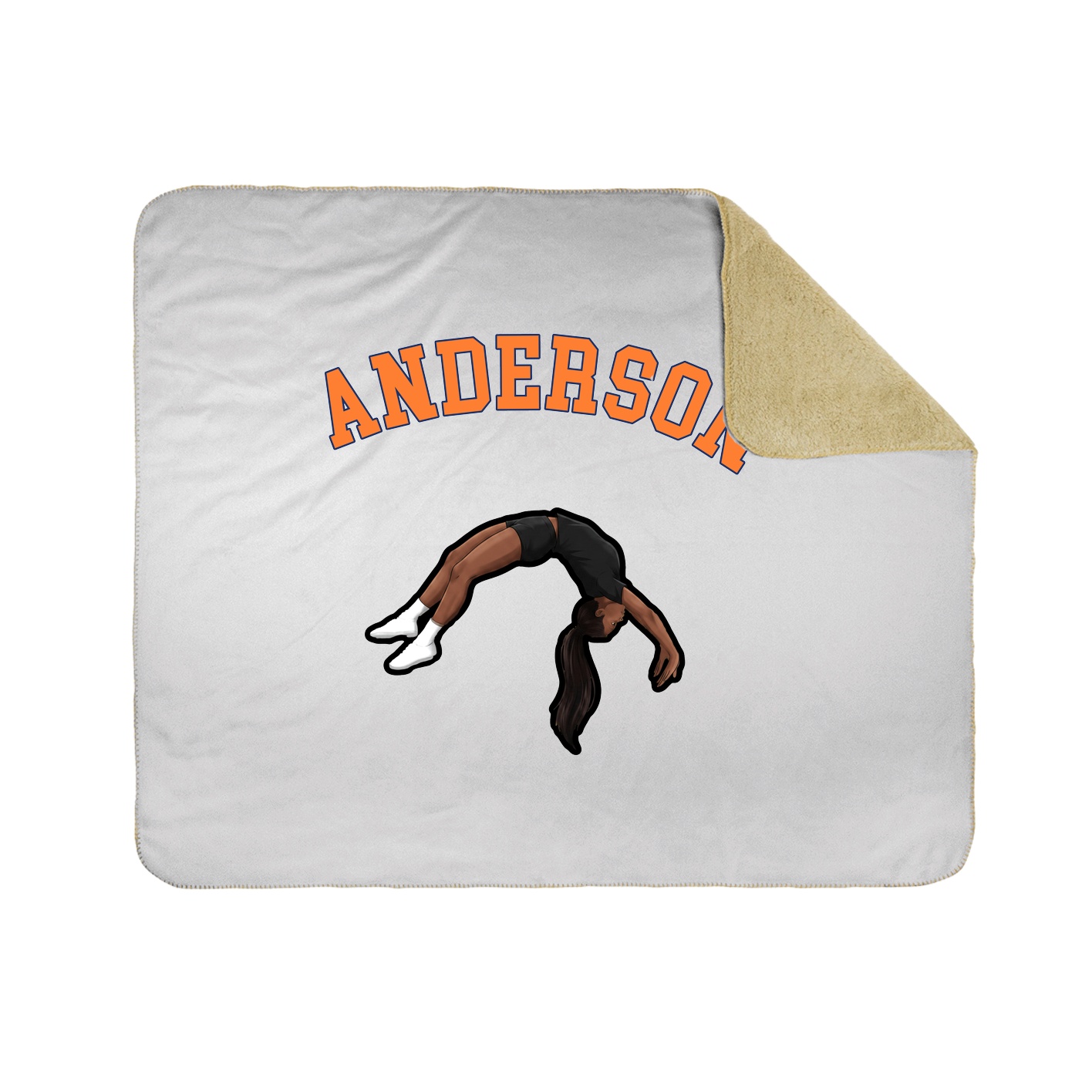 Throw Blanket — Shirsey Arch in White