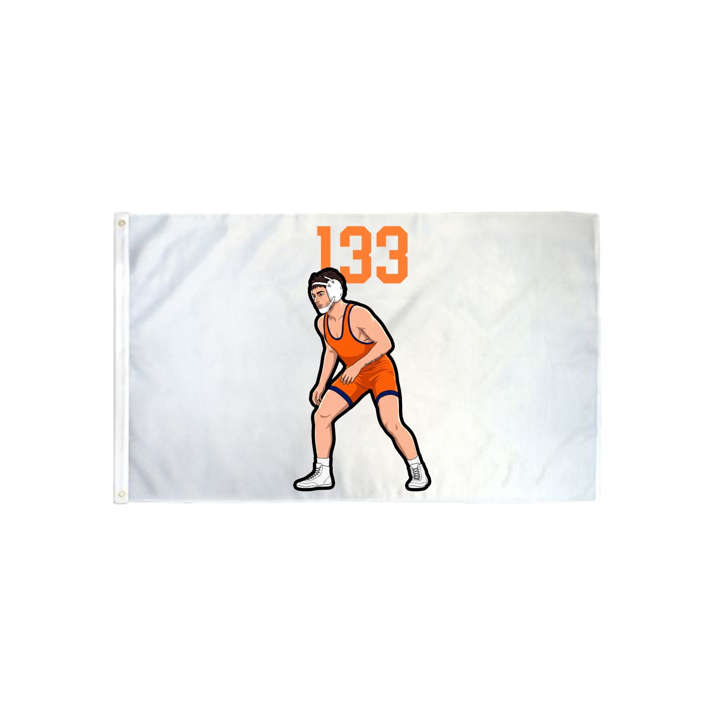 3x5 Flag — Number Top in Classic
