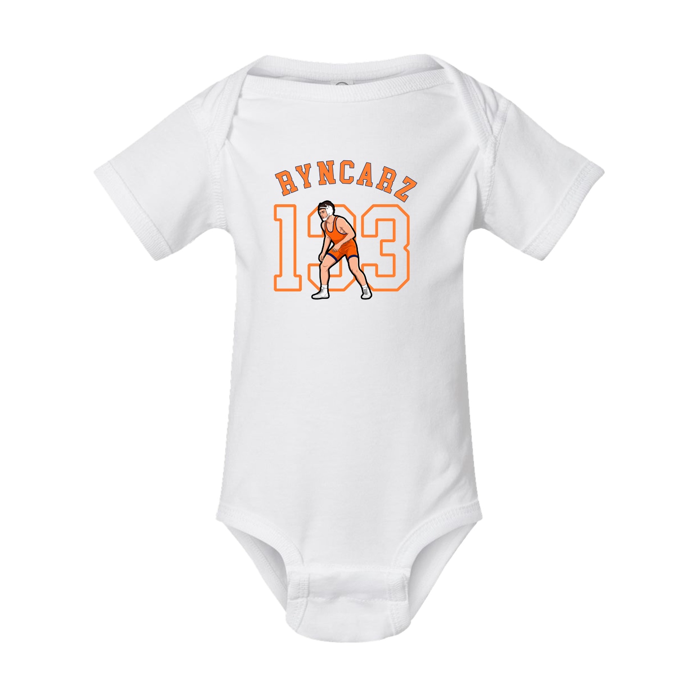 Baby Onesie — Shirsey Arch in White