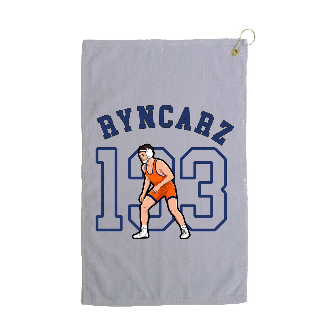 Golf Towel — Shirsey Arch in Grey