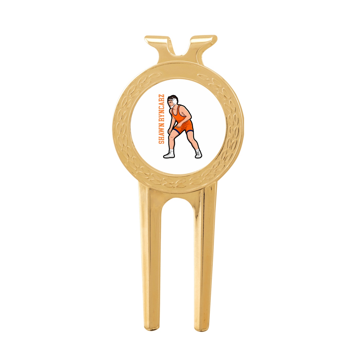 Divot Tool with Ball Marker — Name Vertical in Classic