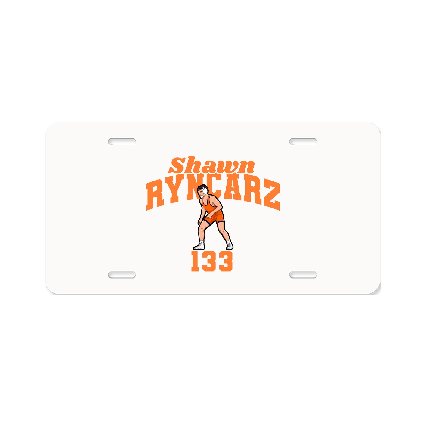 License Plate — Signature Arch in Classic