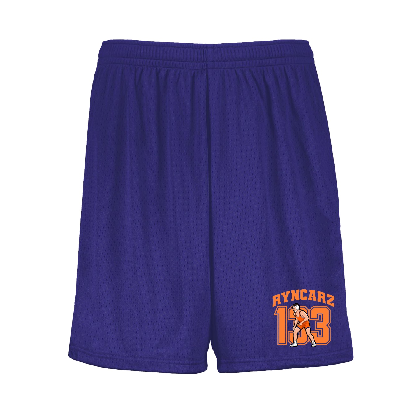 Shorts — Number in Purple