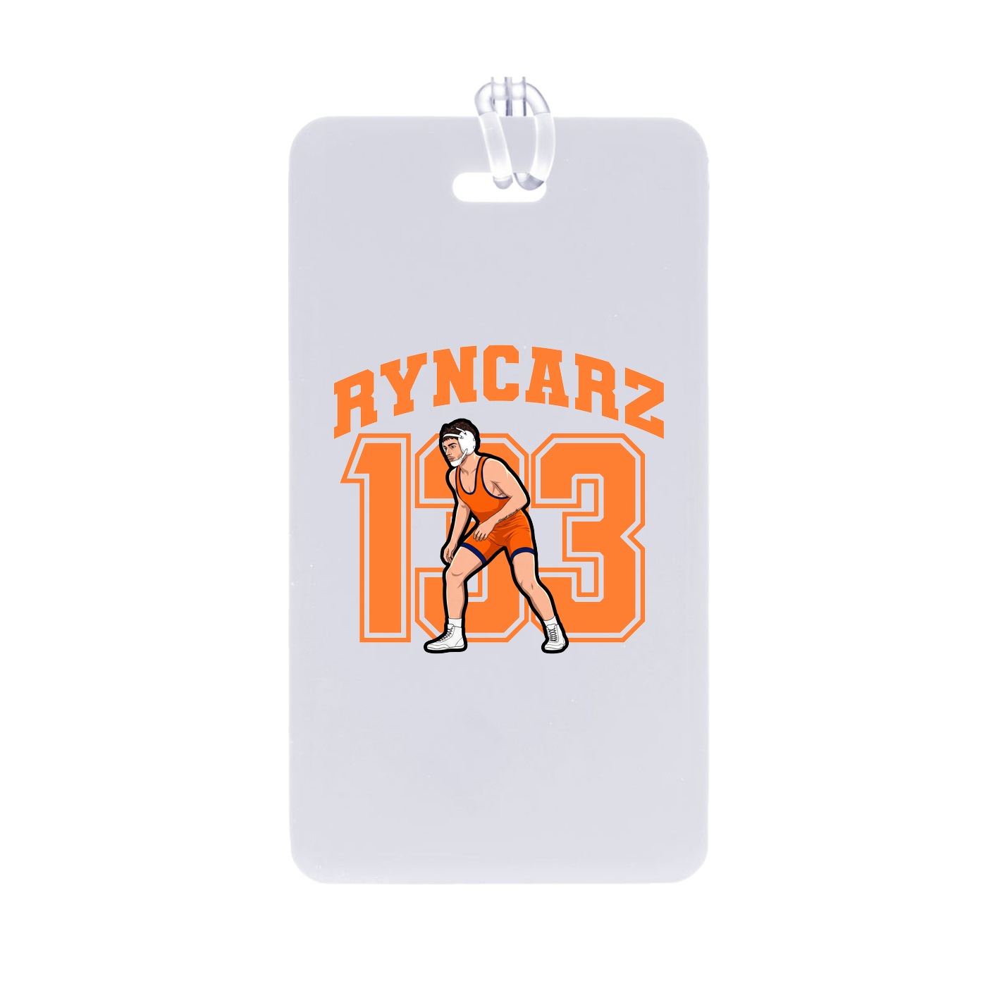 Bag Tag — Number in Classic