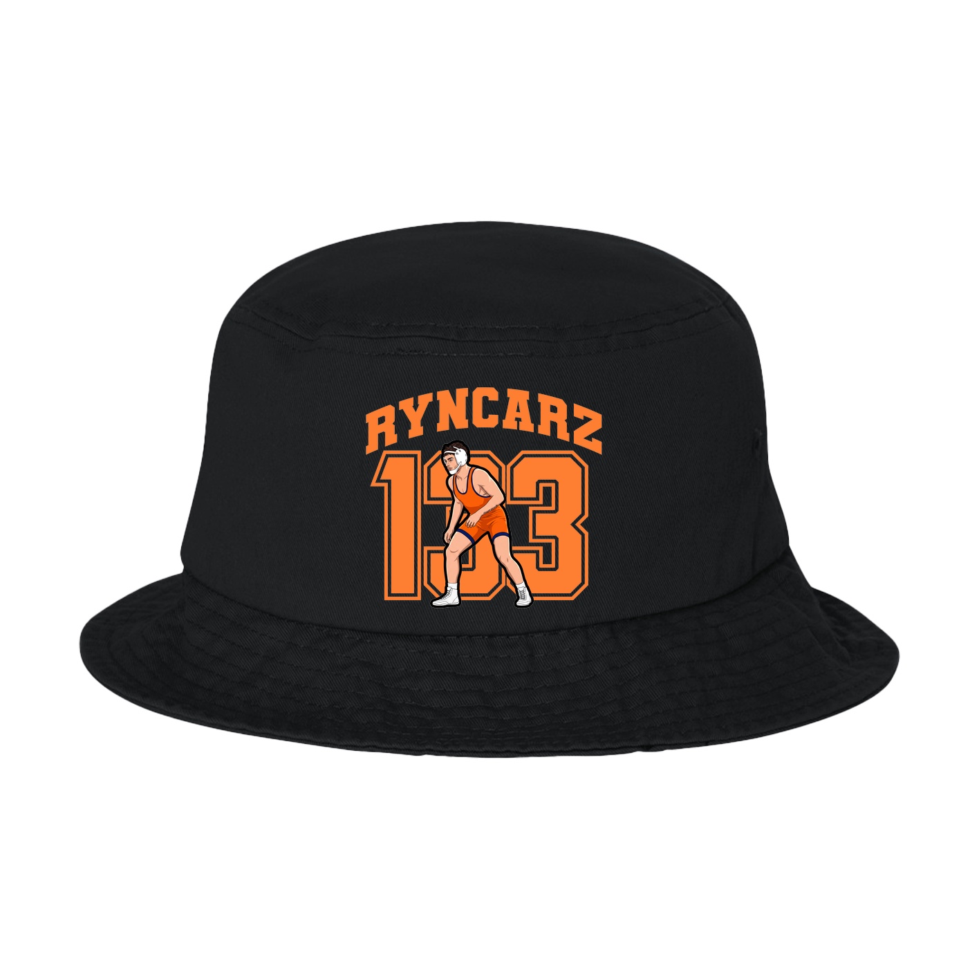 Bucket Cap — Number in Black