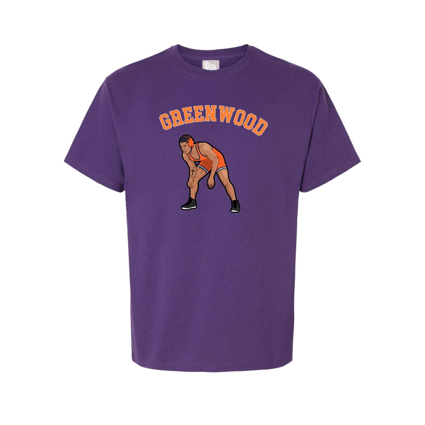 Youth Tee — Shirsey Arch in Purple