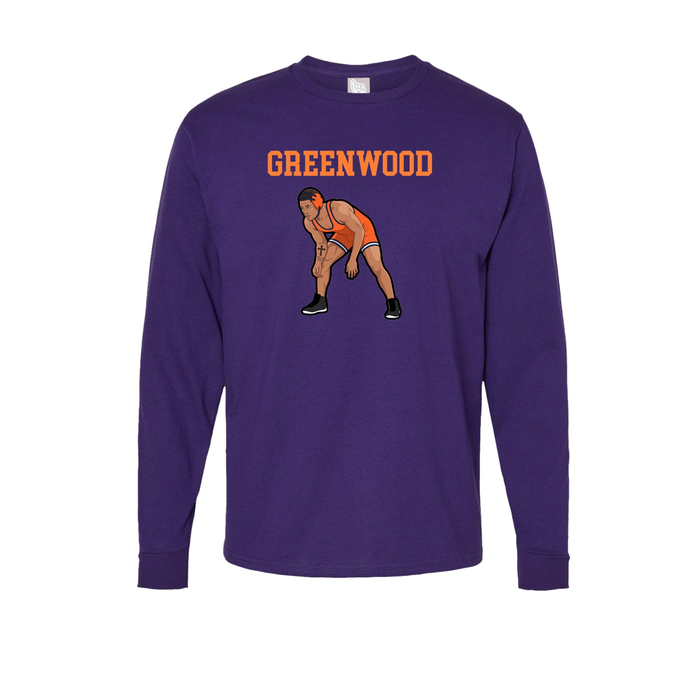 Long Sleeve Tee — Shirsey in Purple