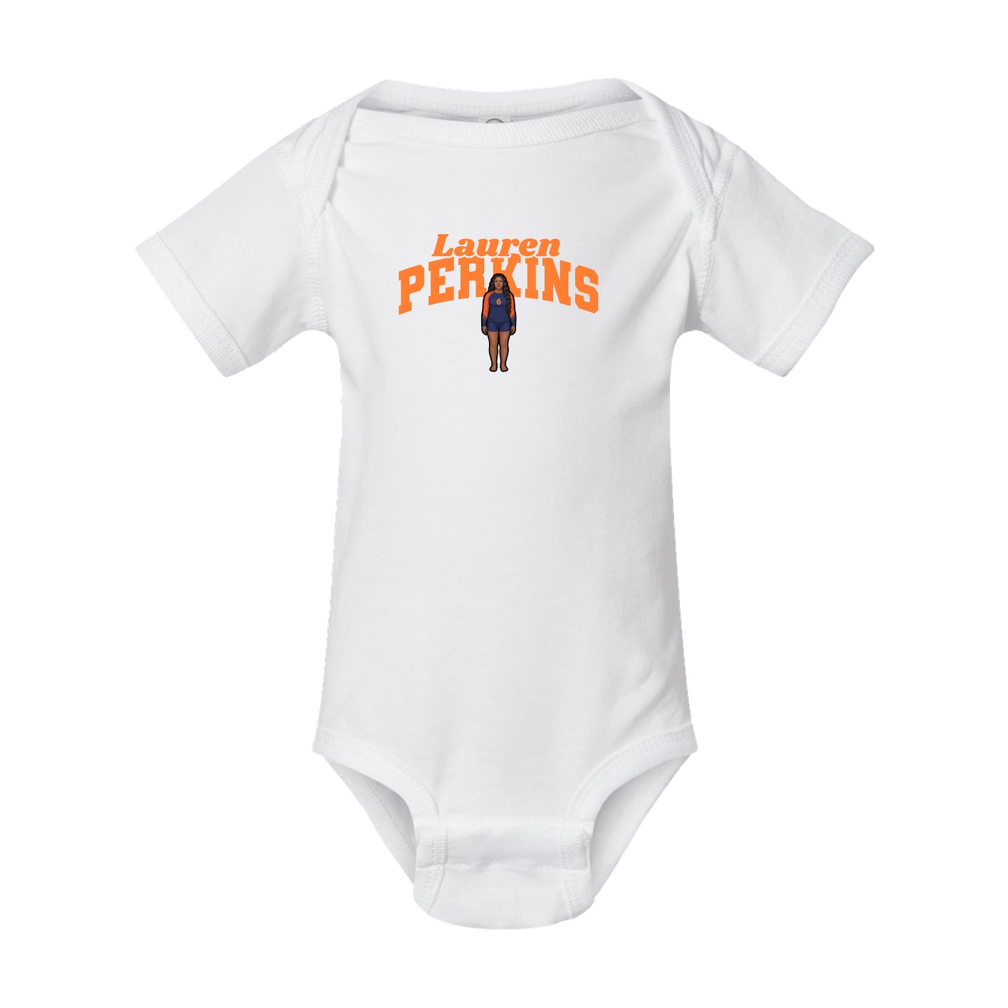 Baby Onesie — Signature Arch in White