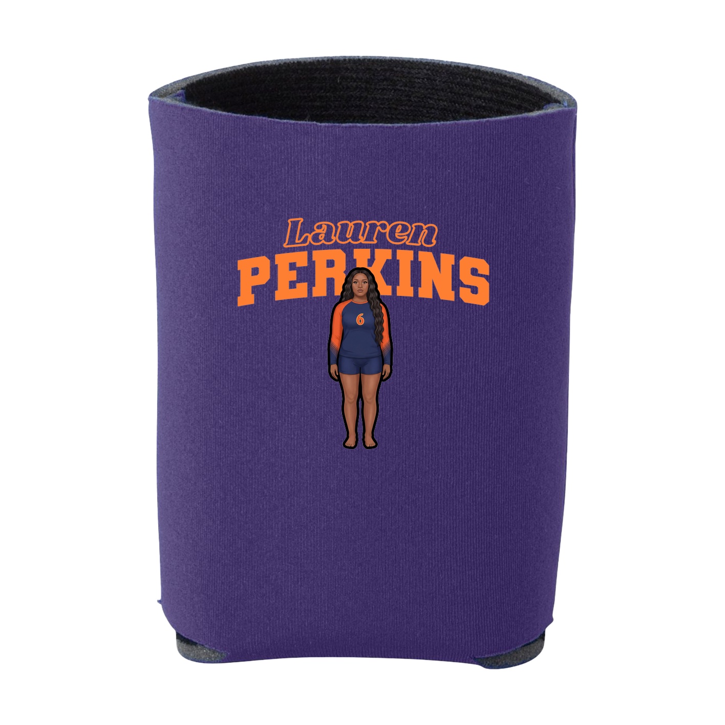 Can Holder — Name Arch in Purple