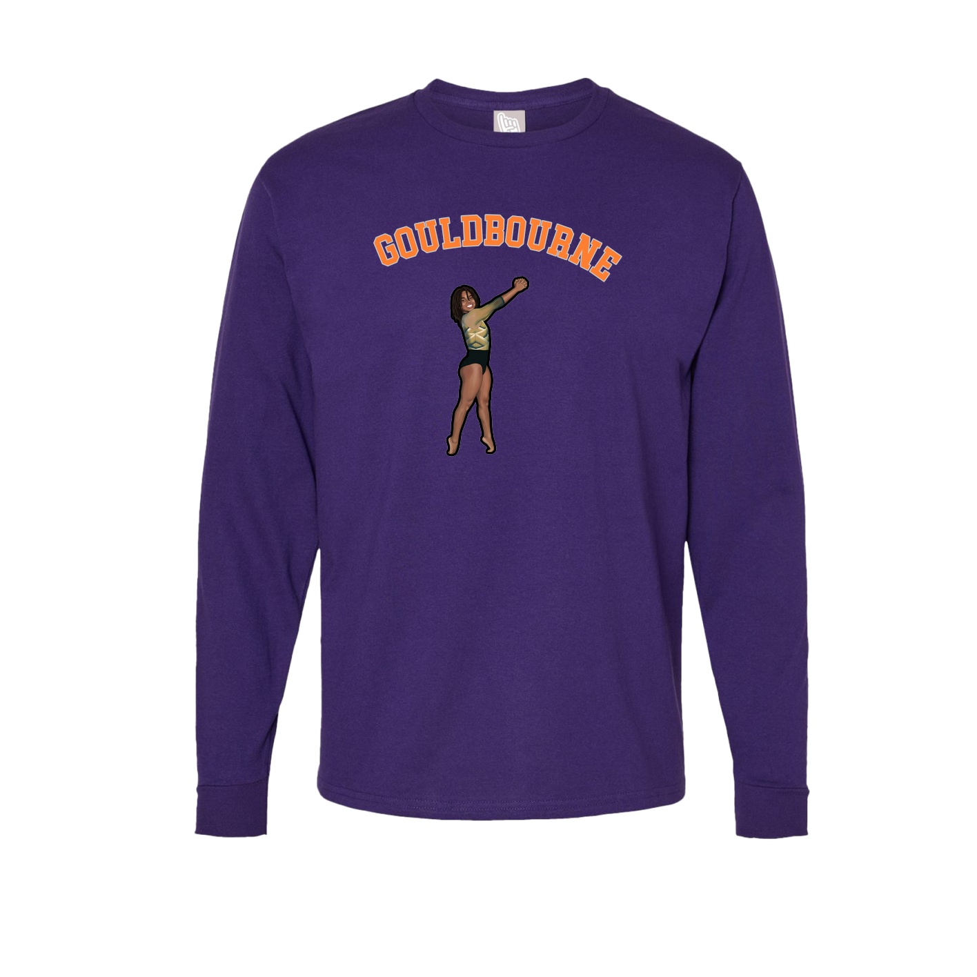 Long Sleeve Tee — Shirsey Arch in Purple