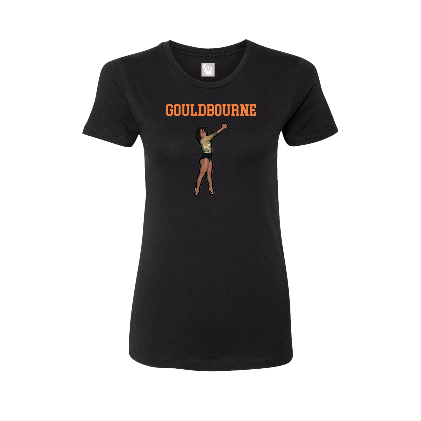 Fitted Women's Tee — Shirsey in Black