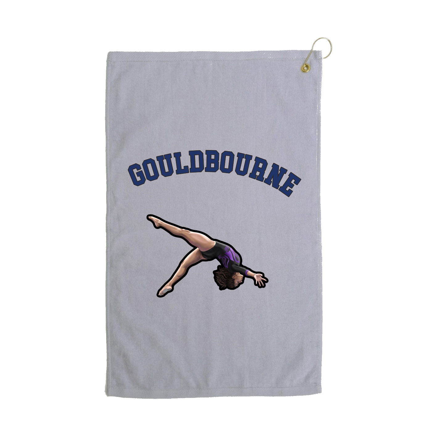 Golf Towel — Shirsey Arch in Grey