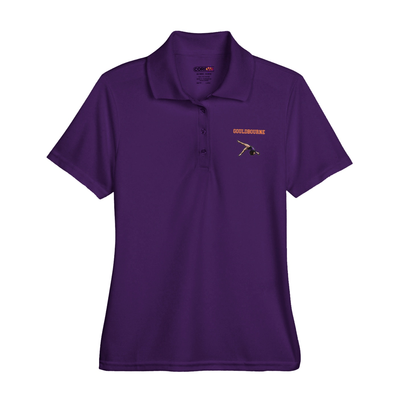 Womens Performance Polo — Shirsey in Purple