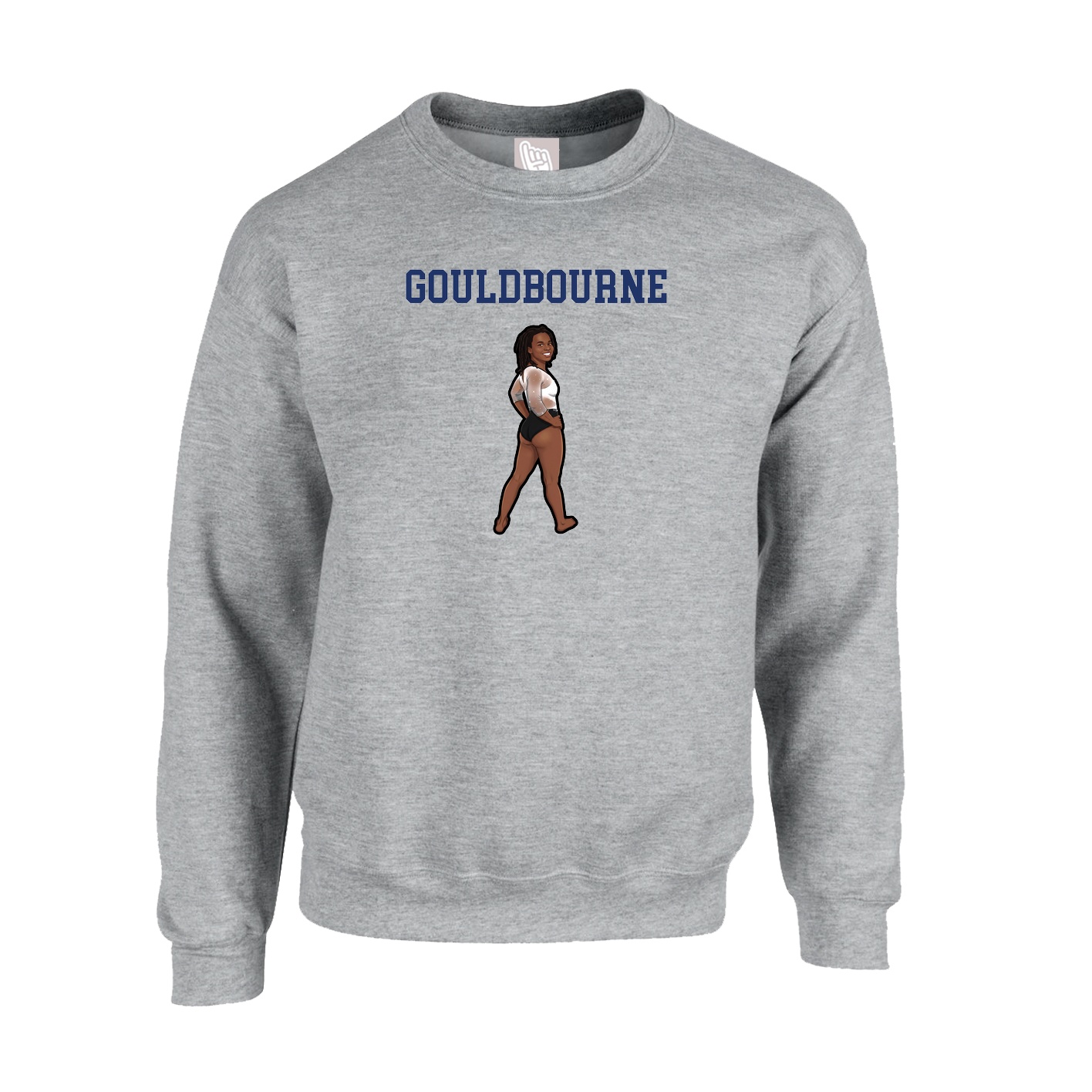 Fleece Crew — Shirsey in Grey