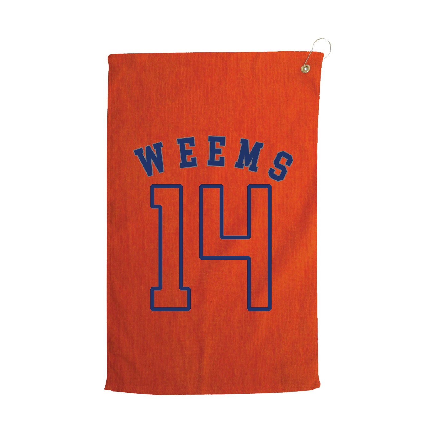 Golf Towel — Shirsey Arch in Orange