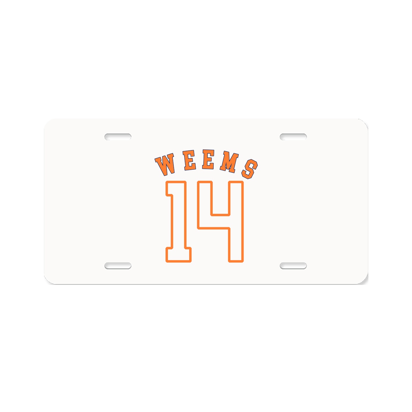 License Plate — Shirsey Arch in Classic