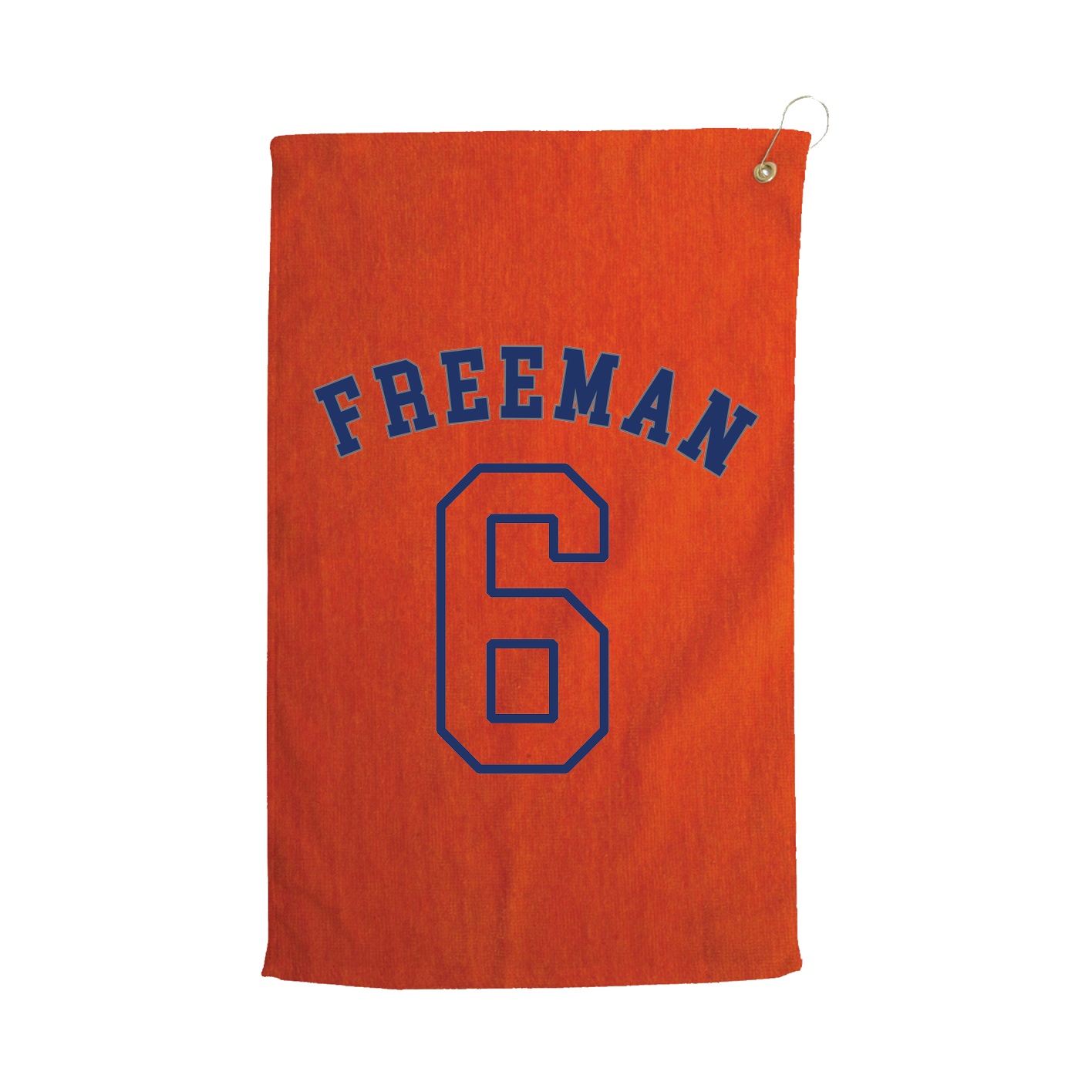Golf Towel — Shirsey Arch in Orange