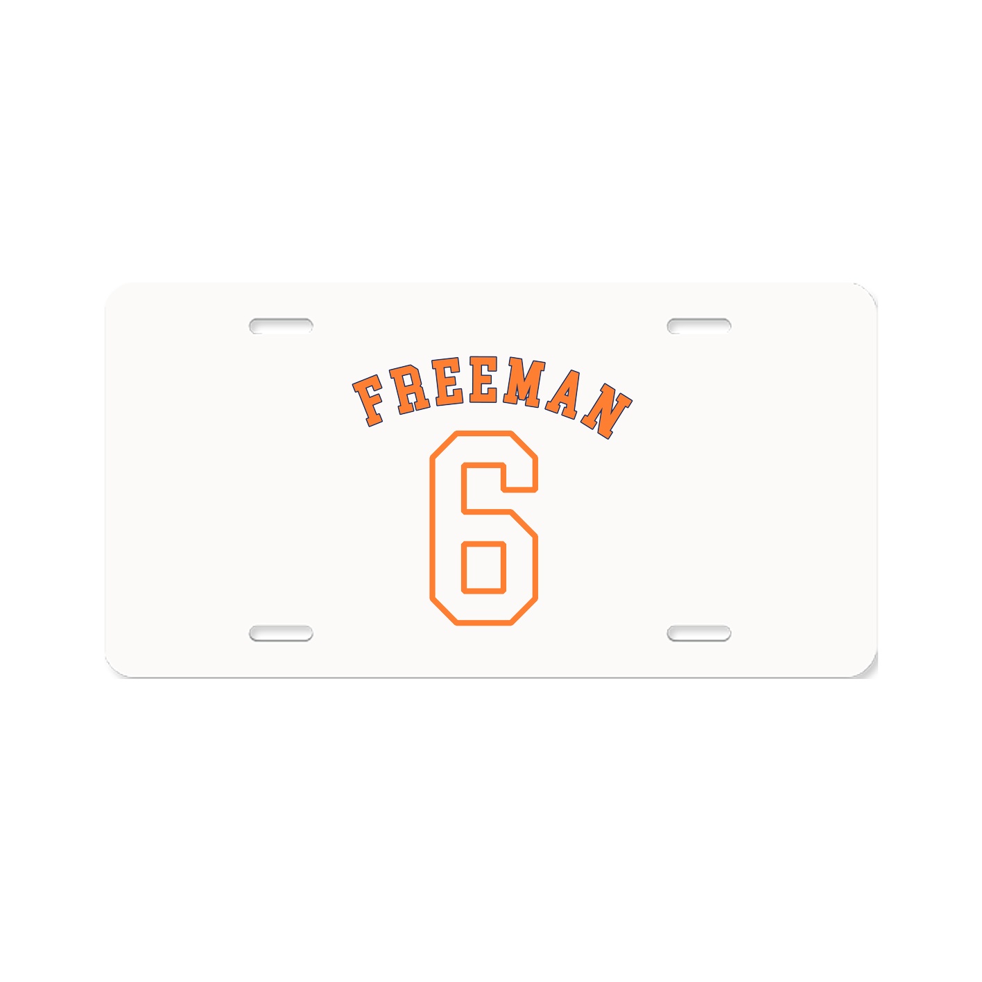 License Plate — Shirsey Arch in Classic