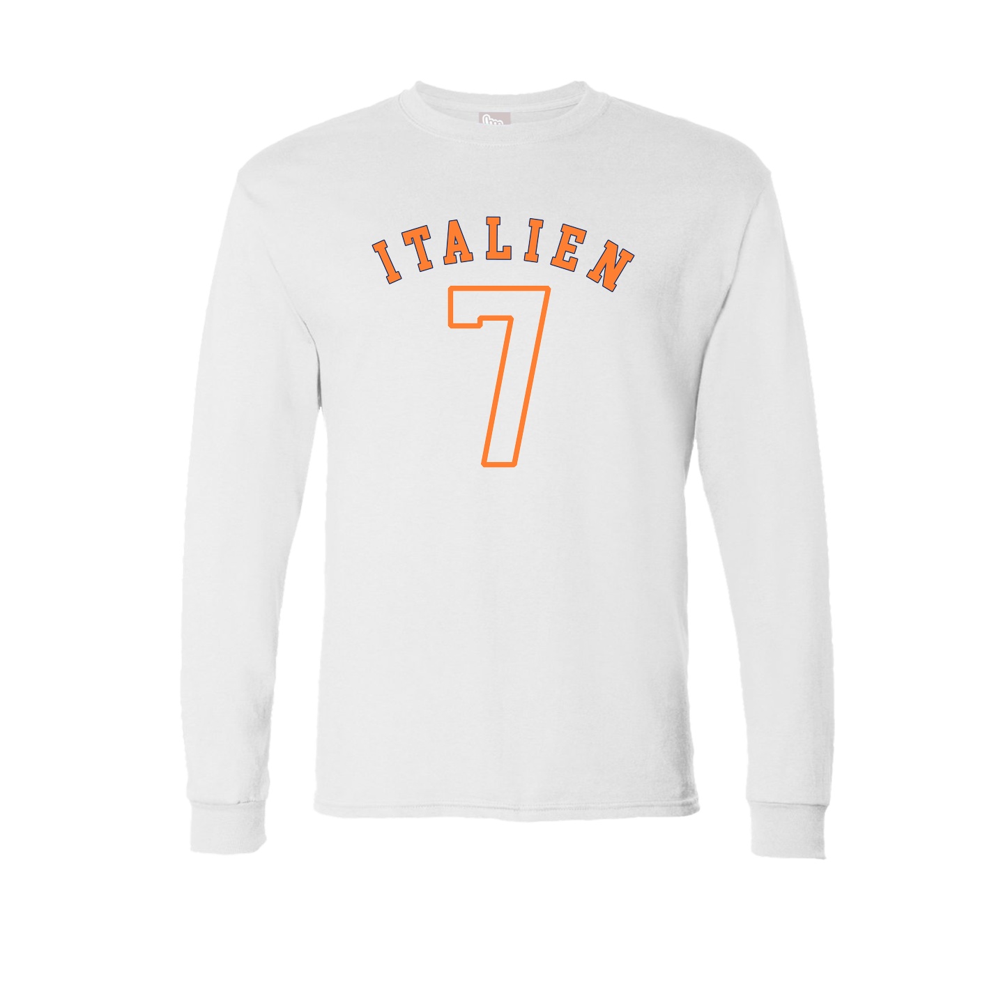 Long Sleeve Tee — Shirsey Arch in White