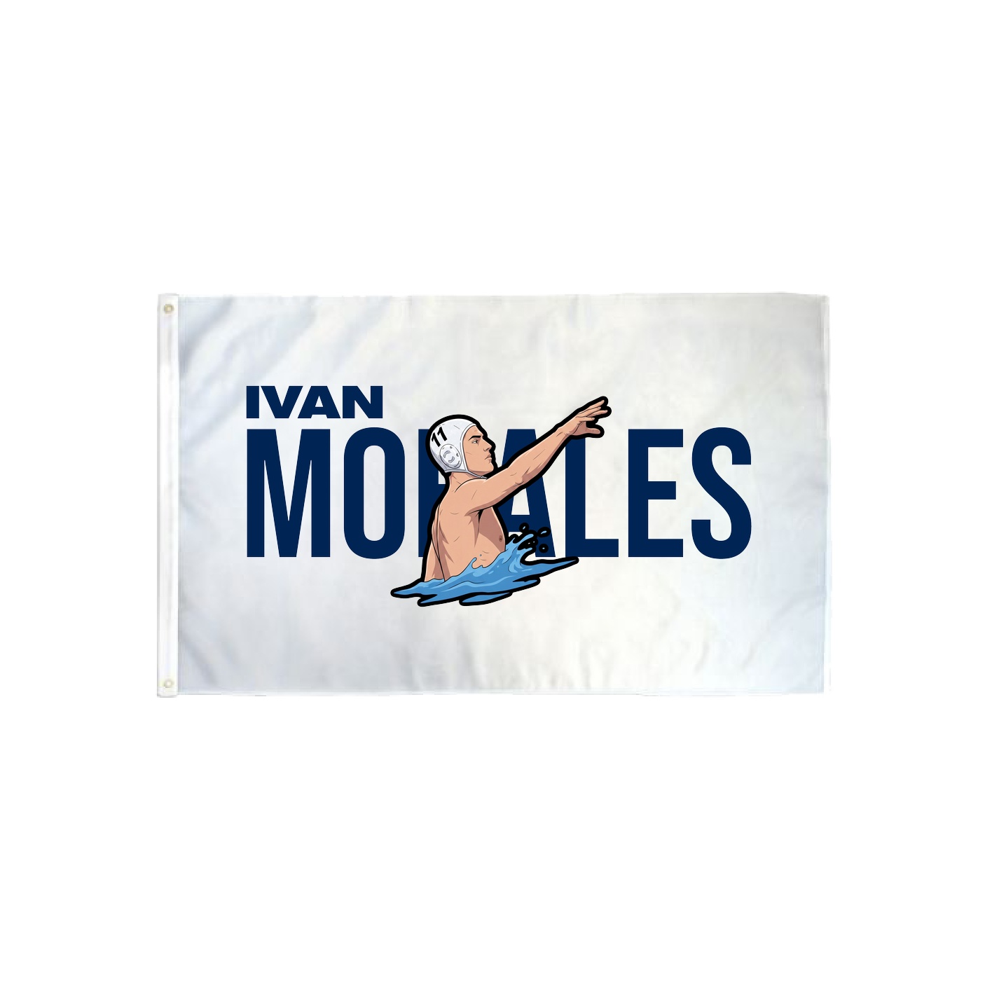 3x5 Flag — Player Name in Classic