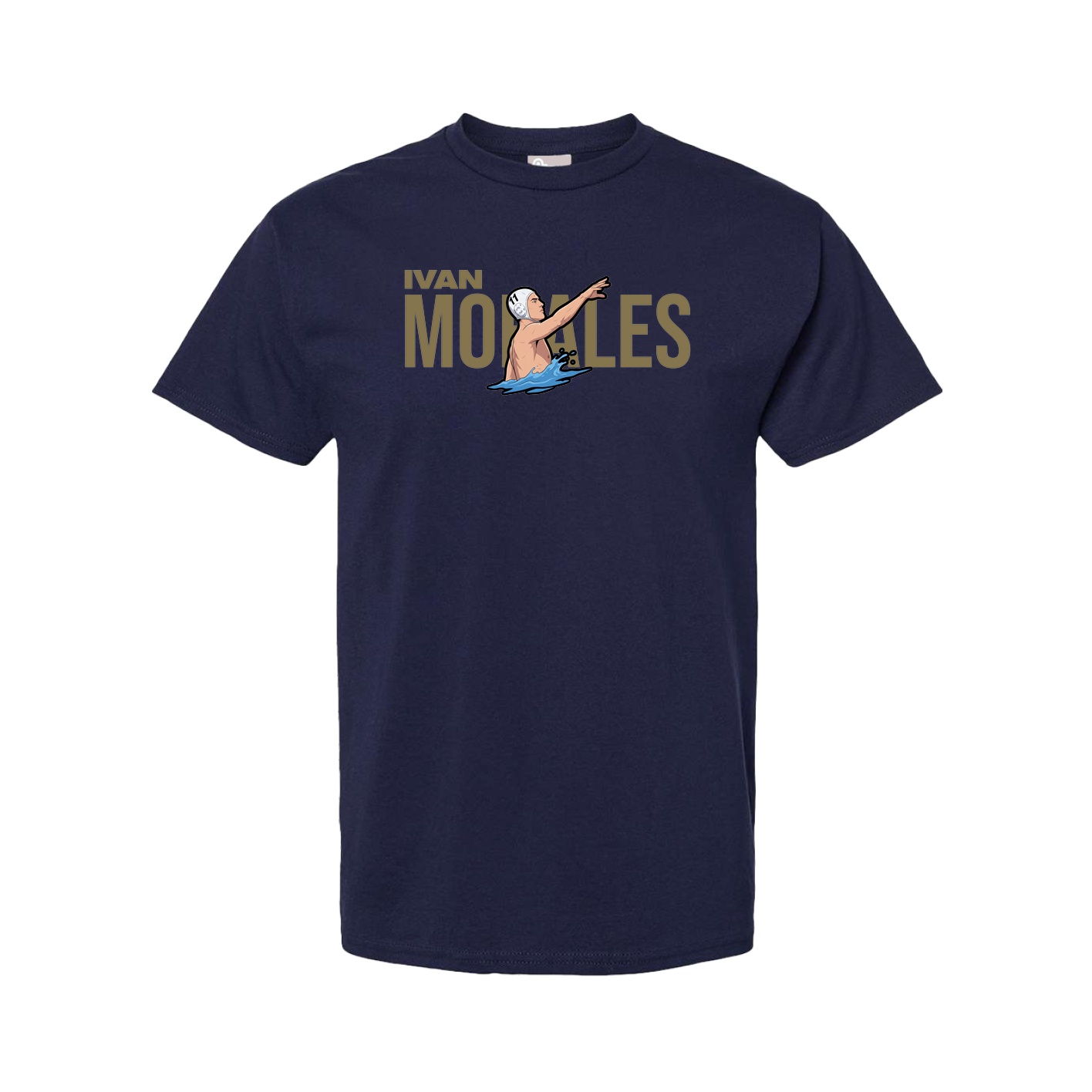 Tee — Player Name in Navy