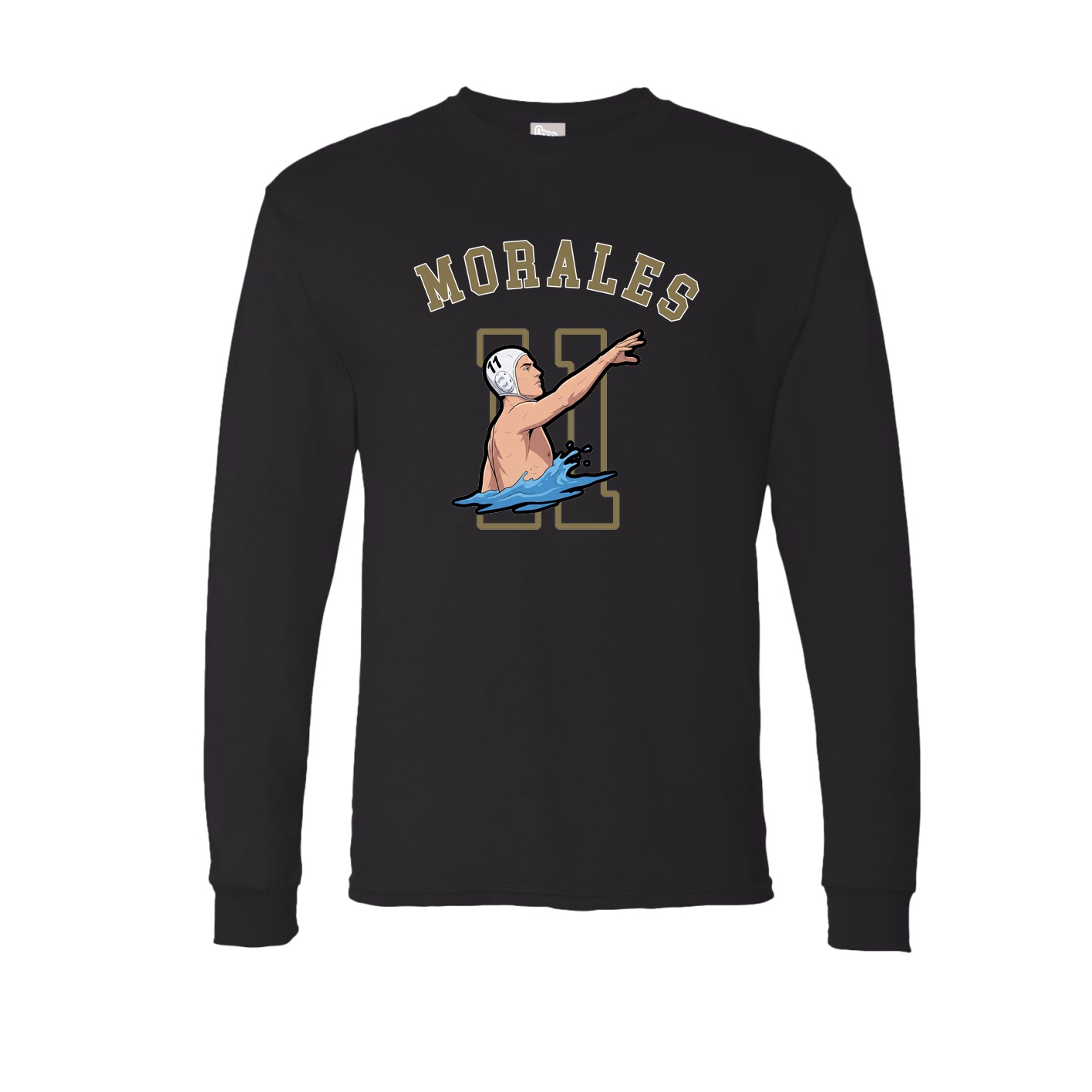 Long Sleeve Tee — Shirsey Arch in Black
